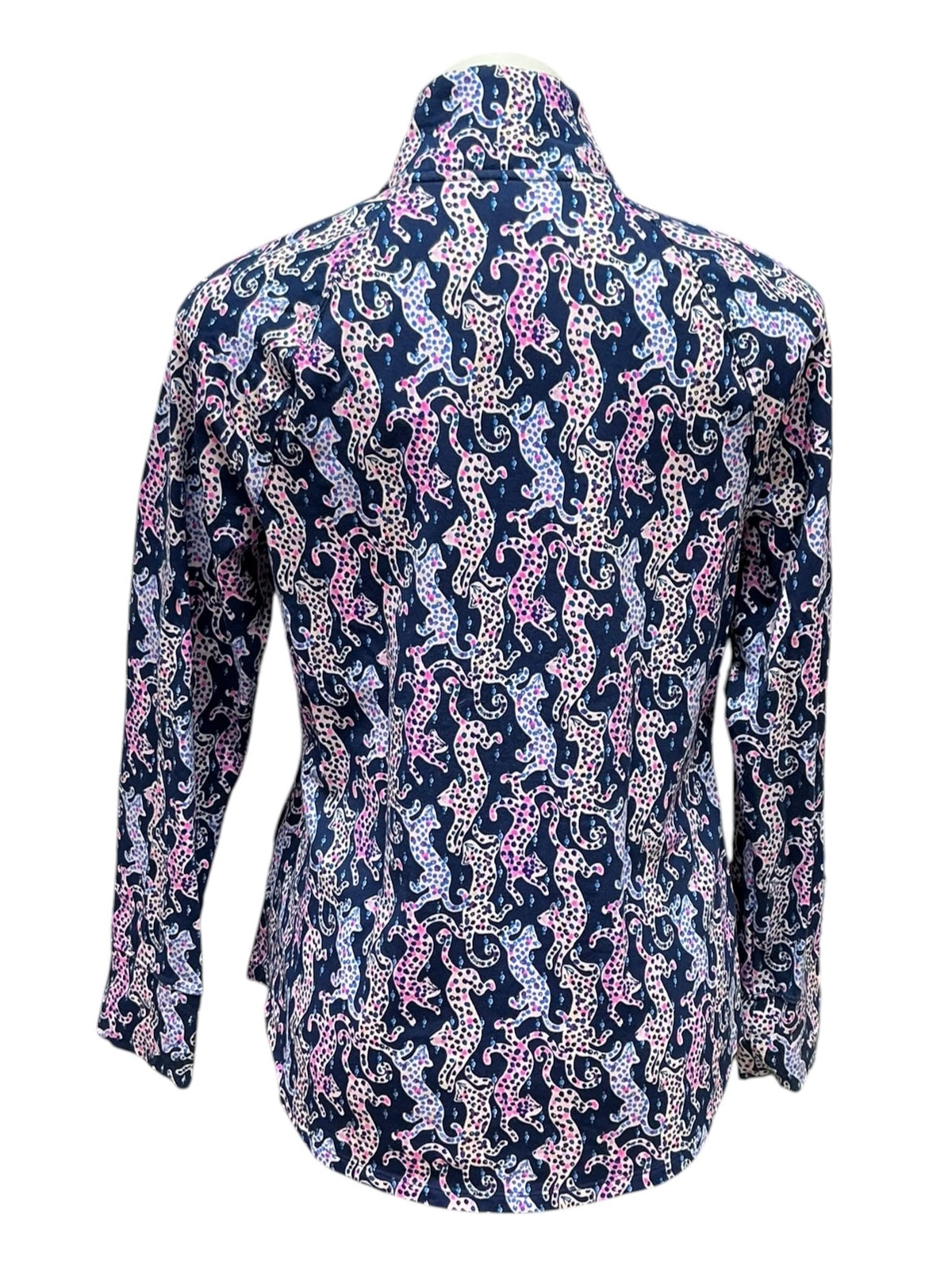 Lilly Pulitzer UPF 50+ Skipper Popover On the Catwalk - Size M