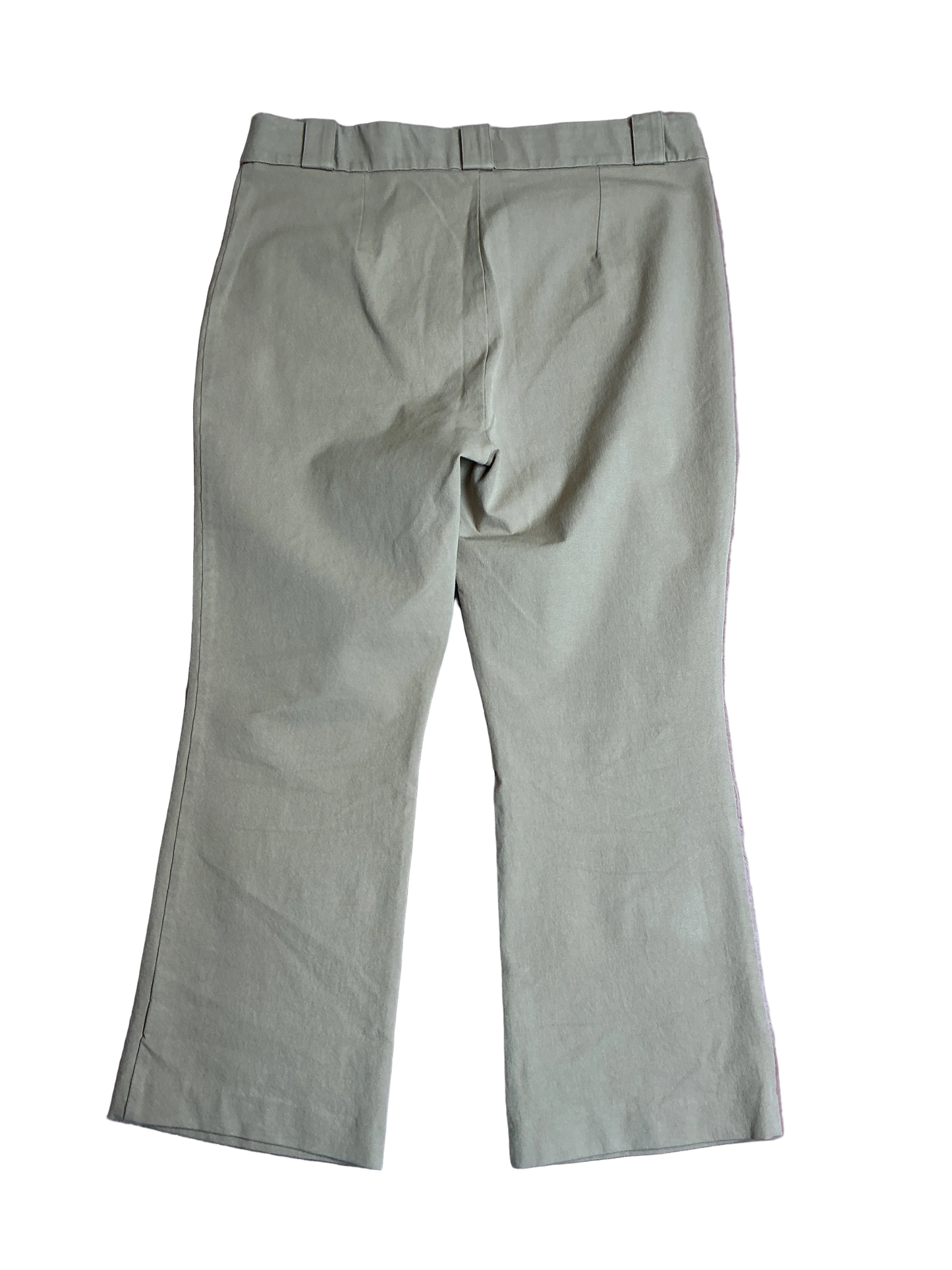 Lilly Pulitzer Parrish High Rise Crop Flare Pants Evening Sand - Size 16