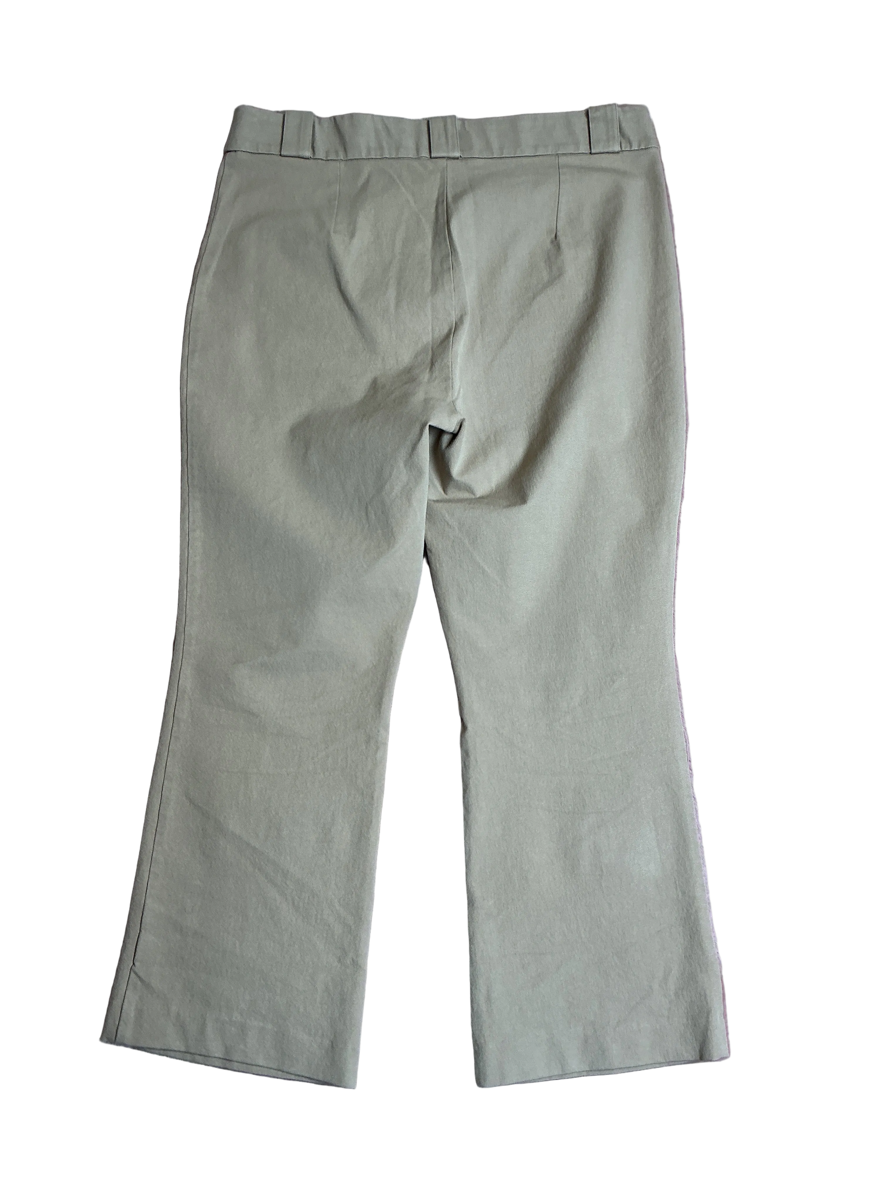 Lilly Pulitzer Parrish High Rise Crop Flare Pants Evening Sand - Size 16