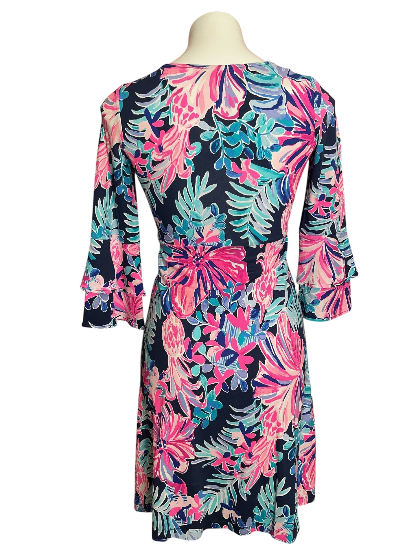 Lilly Pulitzer Raina Dress Multi Garden Getaway - Size XS