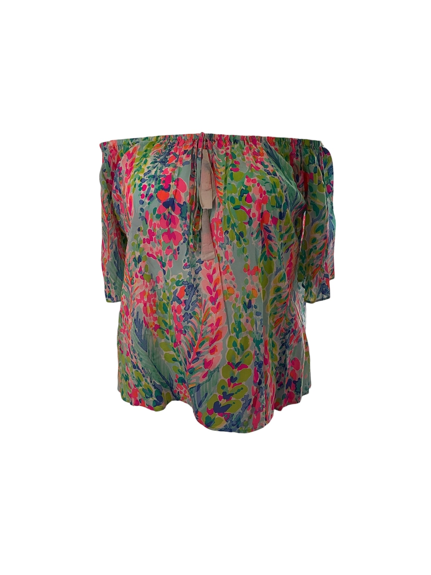 Lilly Pulitzer NWT Sain Top - Multi Catch The Wave - Size XL