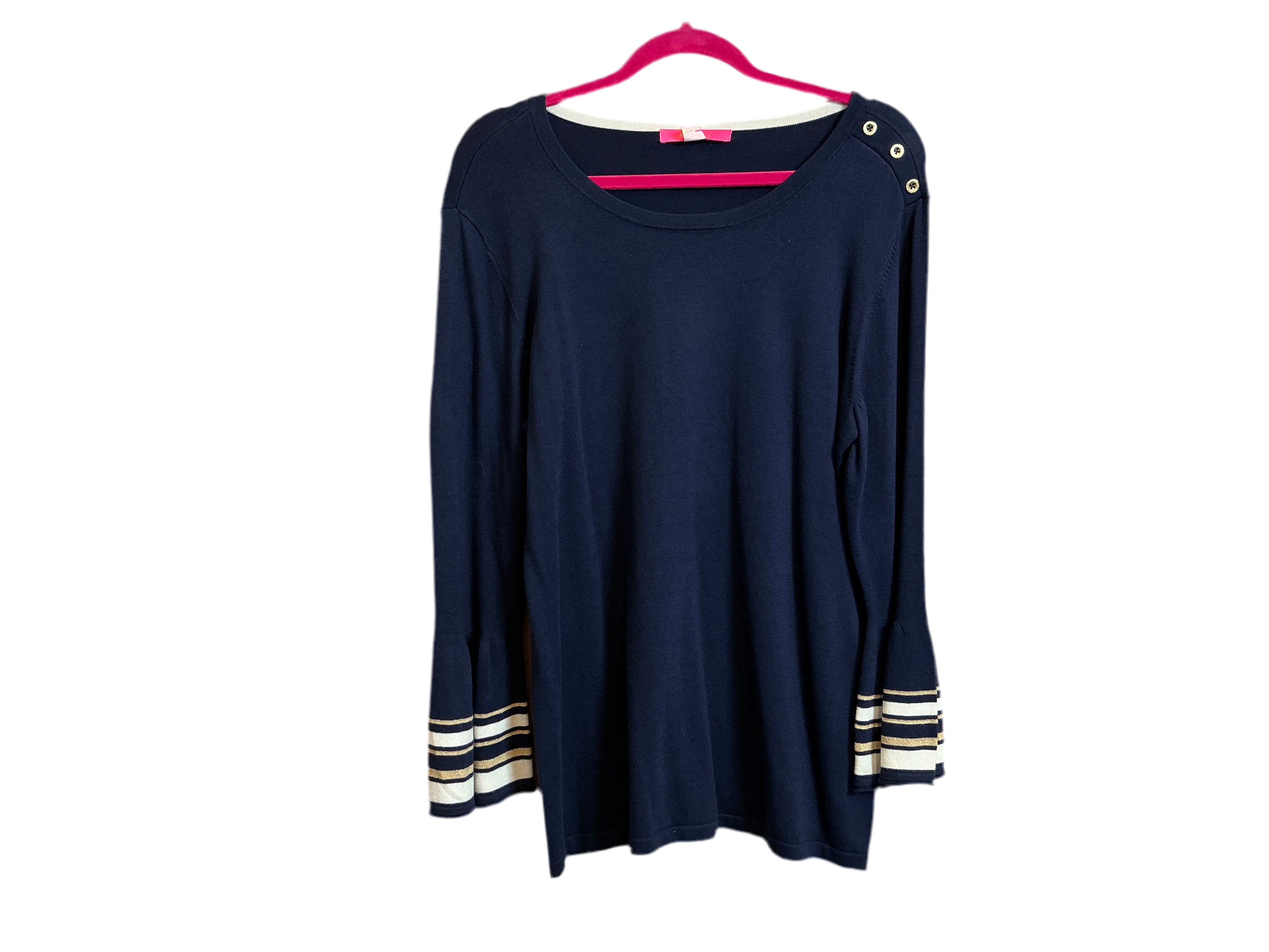 Lilly Pulitzer NWT Callee Sweater True Navy - Size XL