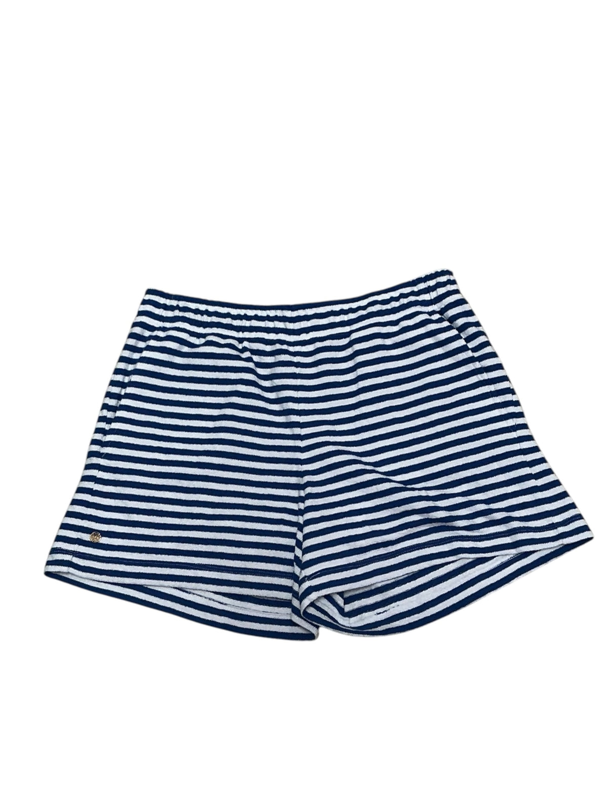Lilly Pulitzer NWT Cain Short Starlight Navy St Tropez Stripes- Size M
