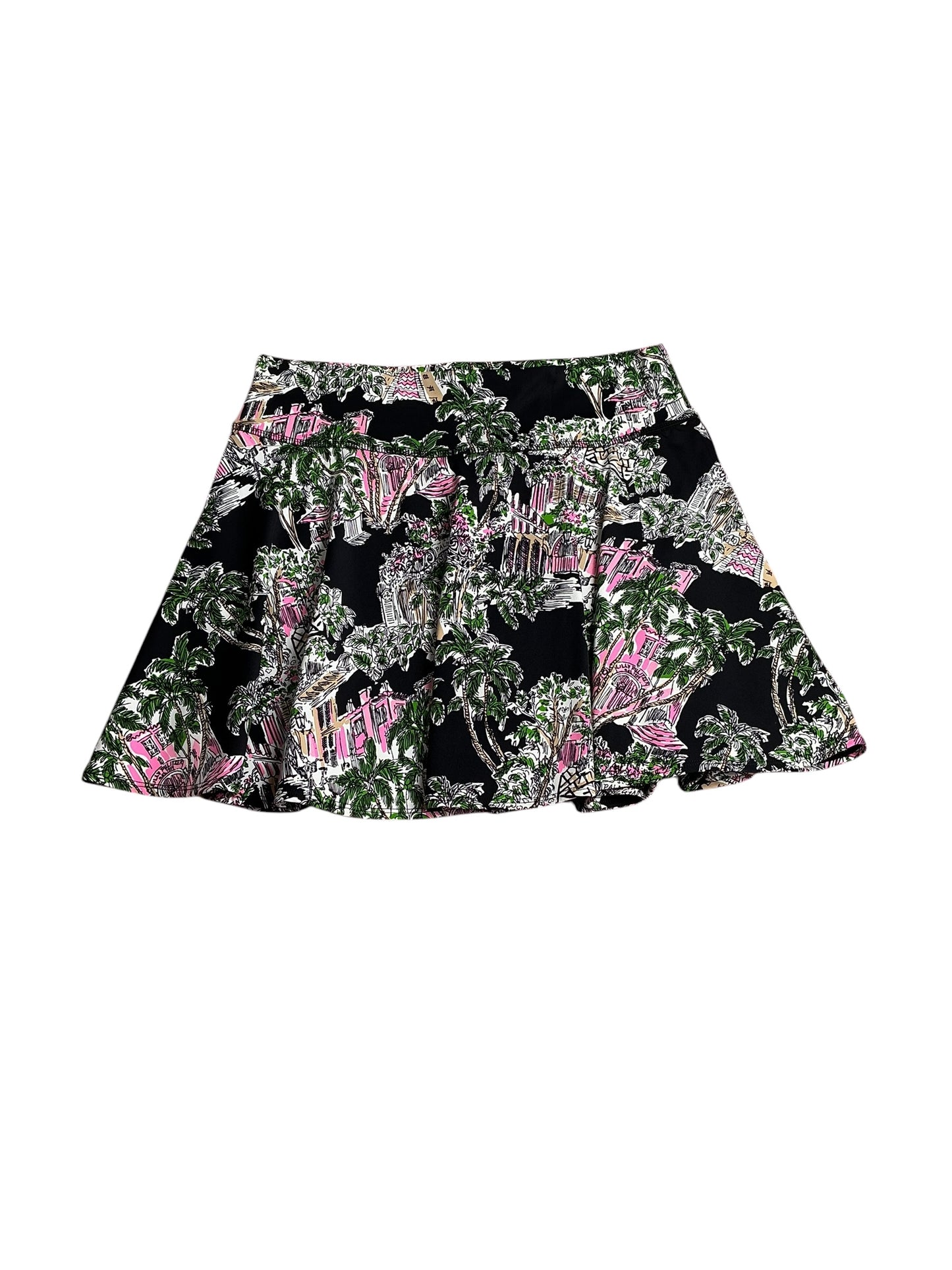 Lilly Pulitzer- NWT Barcelona High Rise Skort Onyx PB Anniversary Toile Size L