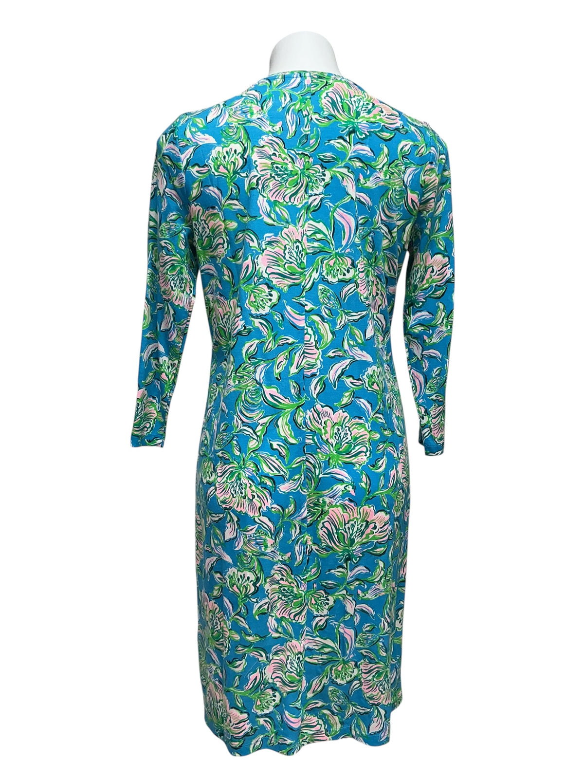 Lilly Pulitzer Dress Chick Magnet Cumulus Blue - Size M