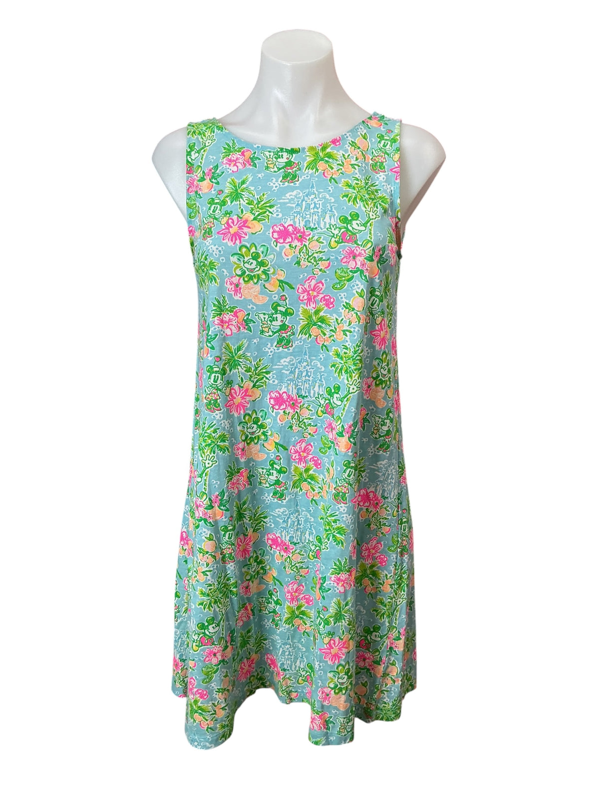 Lilly Pulitzer Kristen Swing Dress Lilly Loves Disney - Size XS