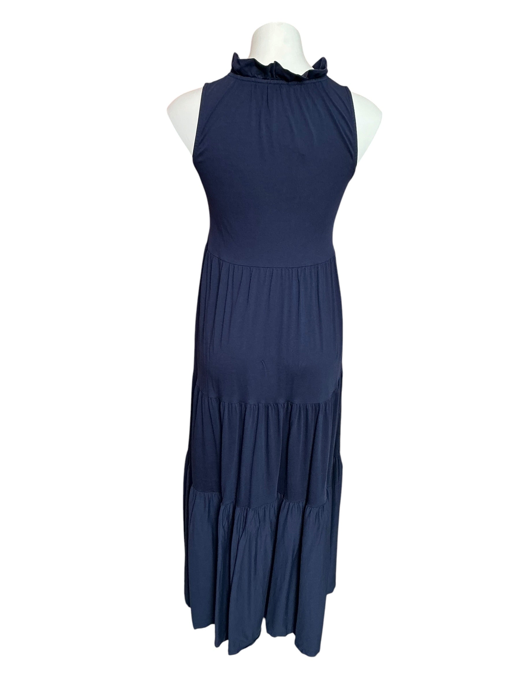 Lilly Pulitzer Malone Maxi Dress True Navy - Size XXS