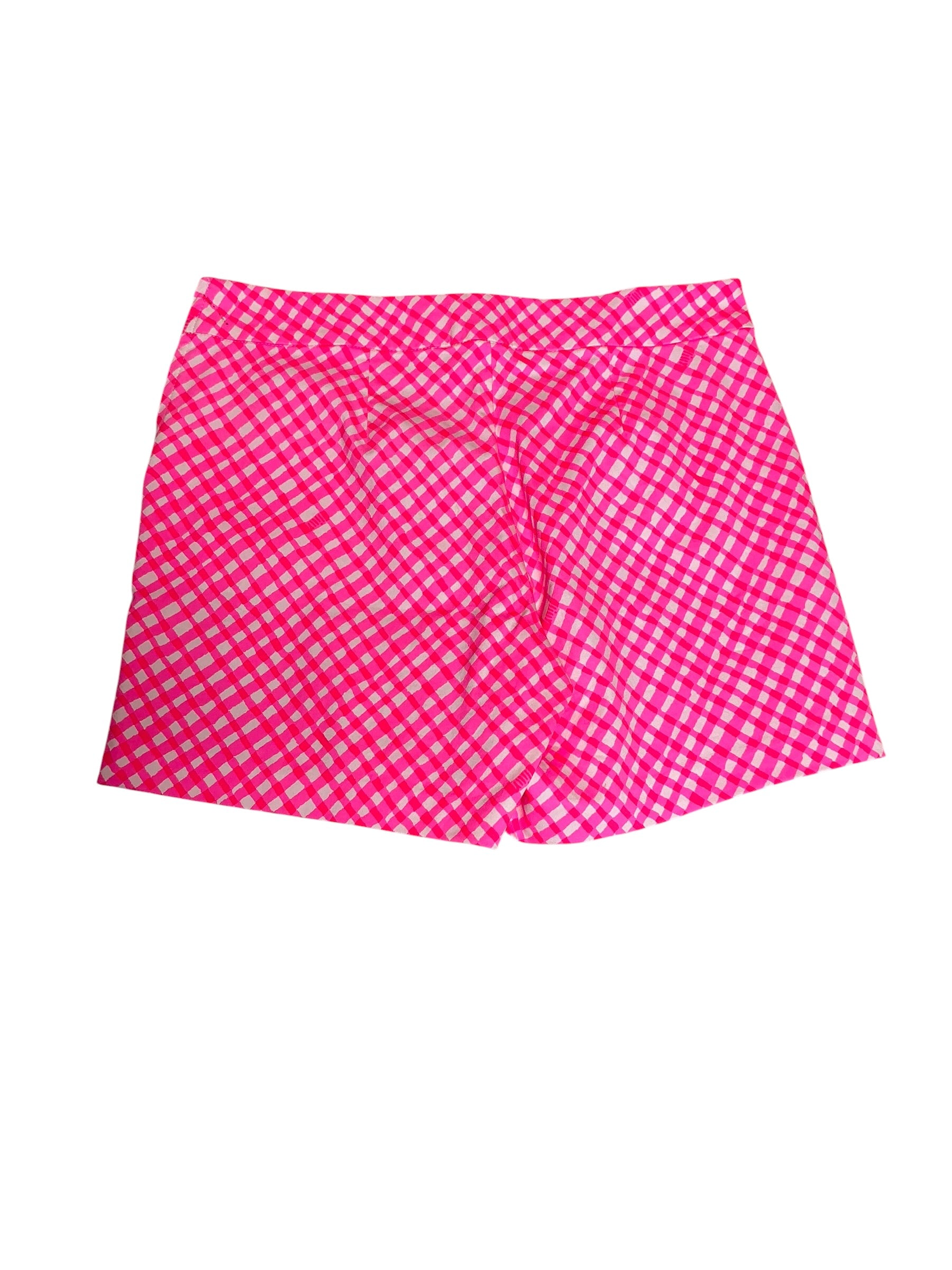 Lilly Pulitzer Arabeth Stretch Short Love Potion Pink Check Me Out - Size 00