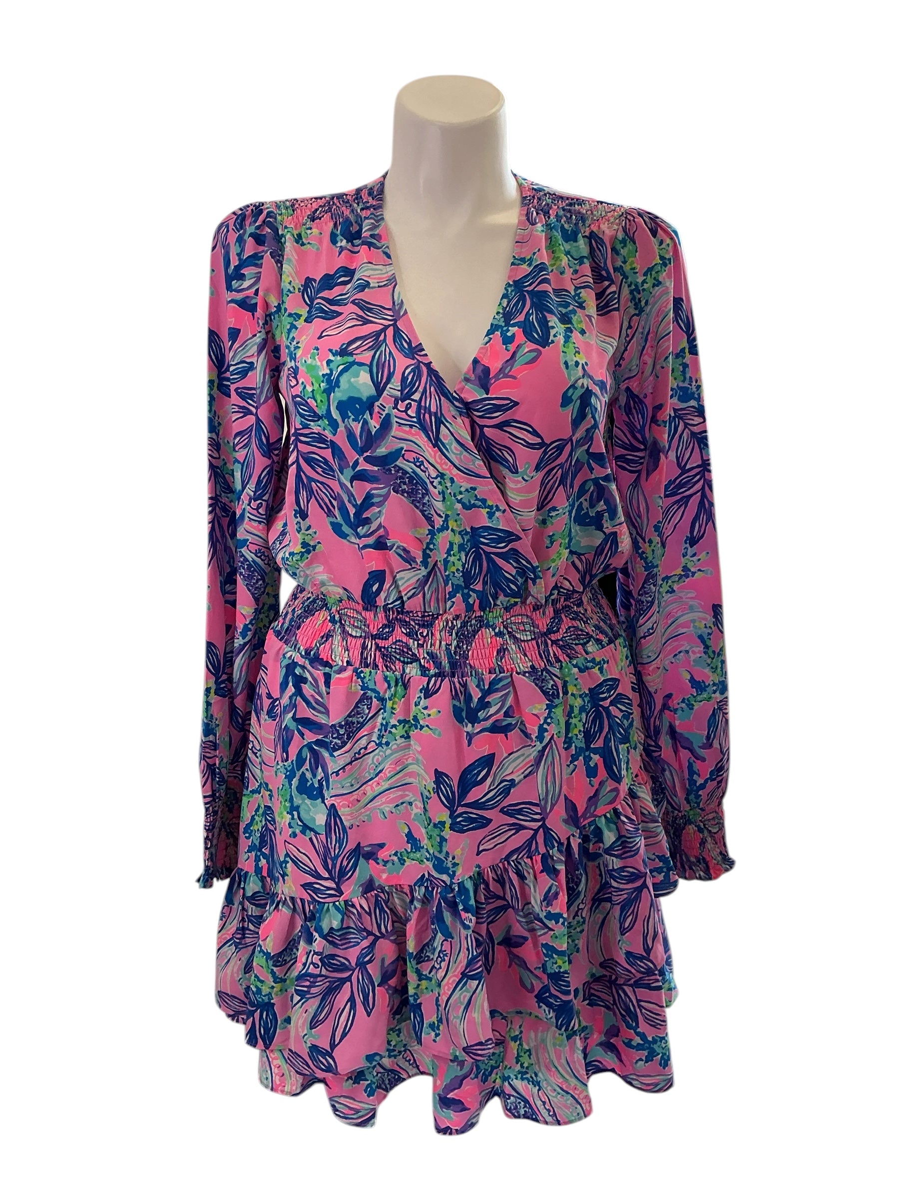 Lilly Pulitzer NWT Cristiana Stretch Dress - Lilac Rose Just A Lil Jelly - Size 12