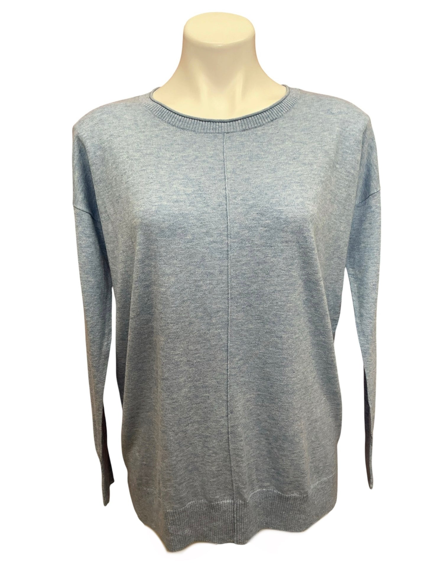 Lilly Pulitzer NWT Melenie Sweater Heathered Blue Peri - Size S