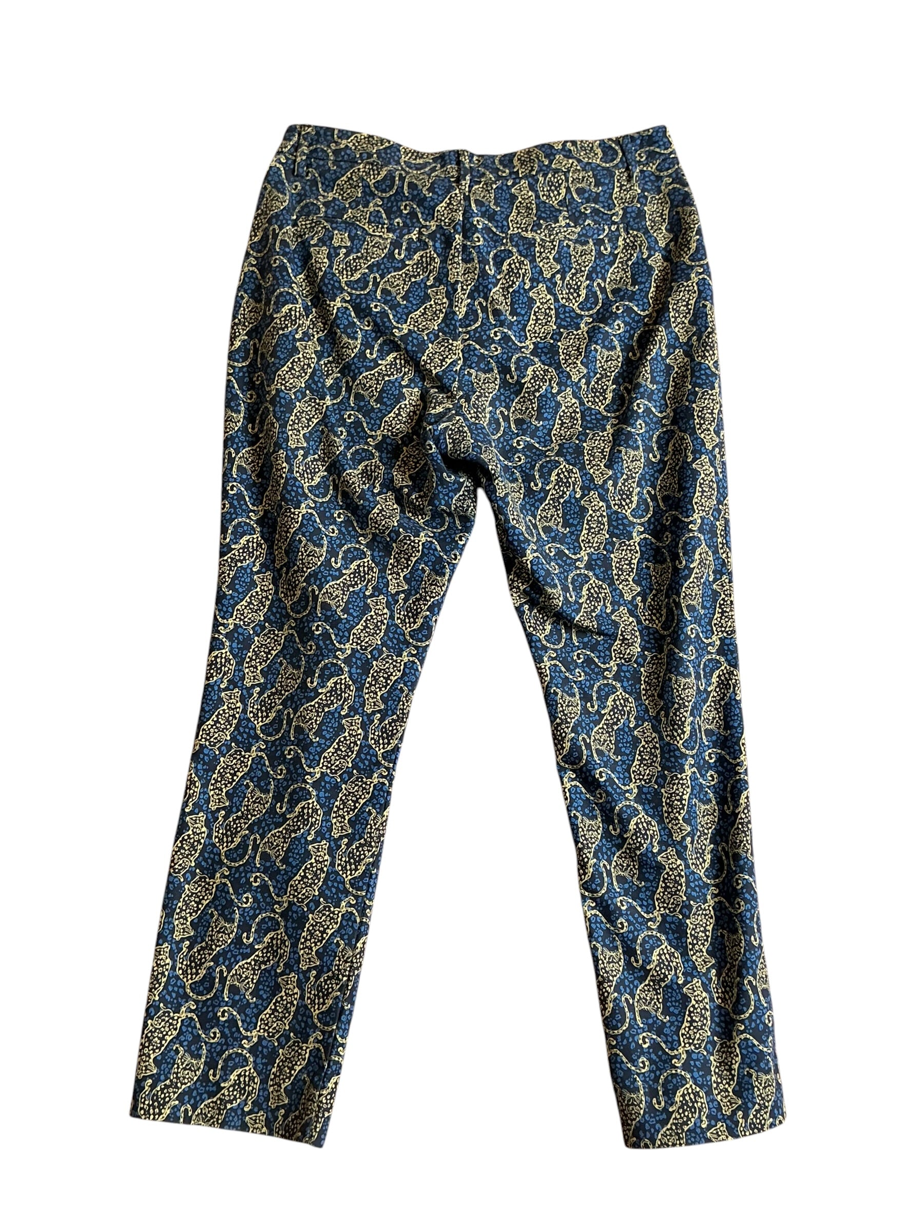 Lilly Pulitzer Gretchen High Rise Stretch Pant Easy To Spot - Size 10