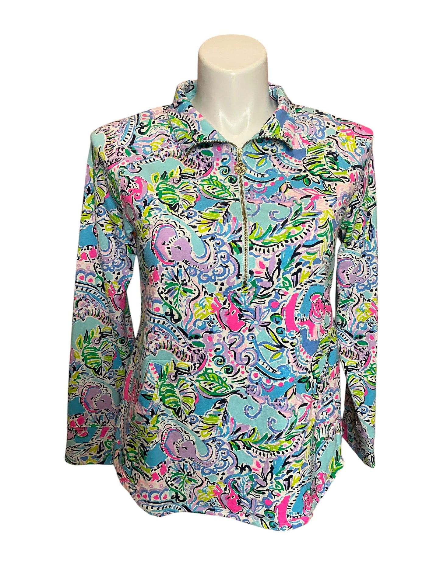 Lilly Pulitzer Skipper Popover Tons of Fun - Size L