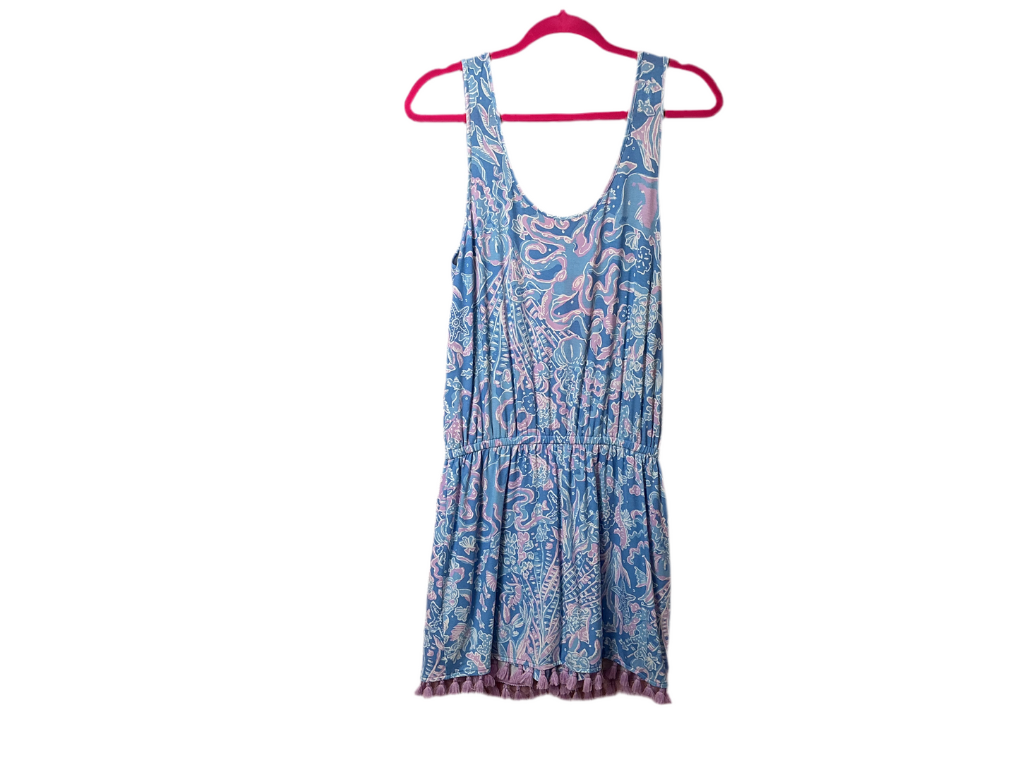 Lilly Pulitzer NWT - Jarrett Romper - Boca Blue Sea What I Sea - Size S