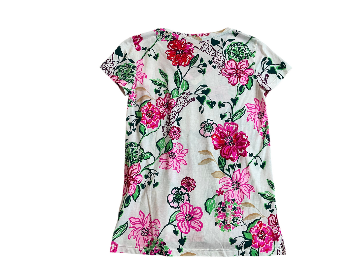 Lilly Pulitzer NWT - Meredith Tee - Coconut Safari Sanctuary - Size XS