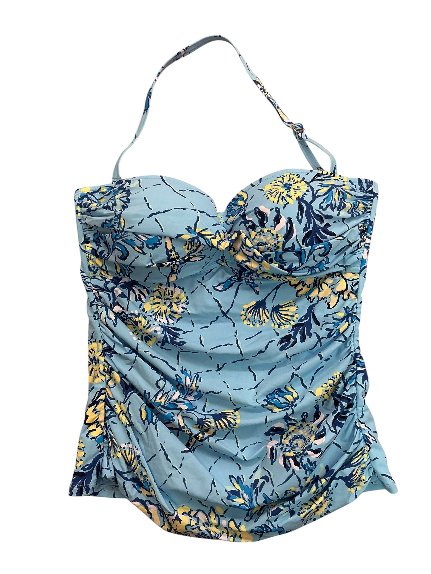 Lilly Pulitzer NWT Flamenco Tankini Bellevue Blue Breakers Beach - Size 10