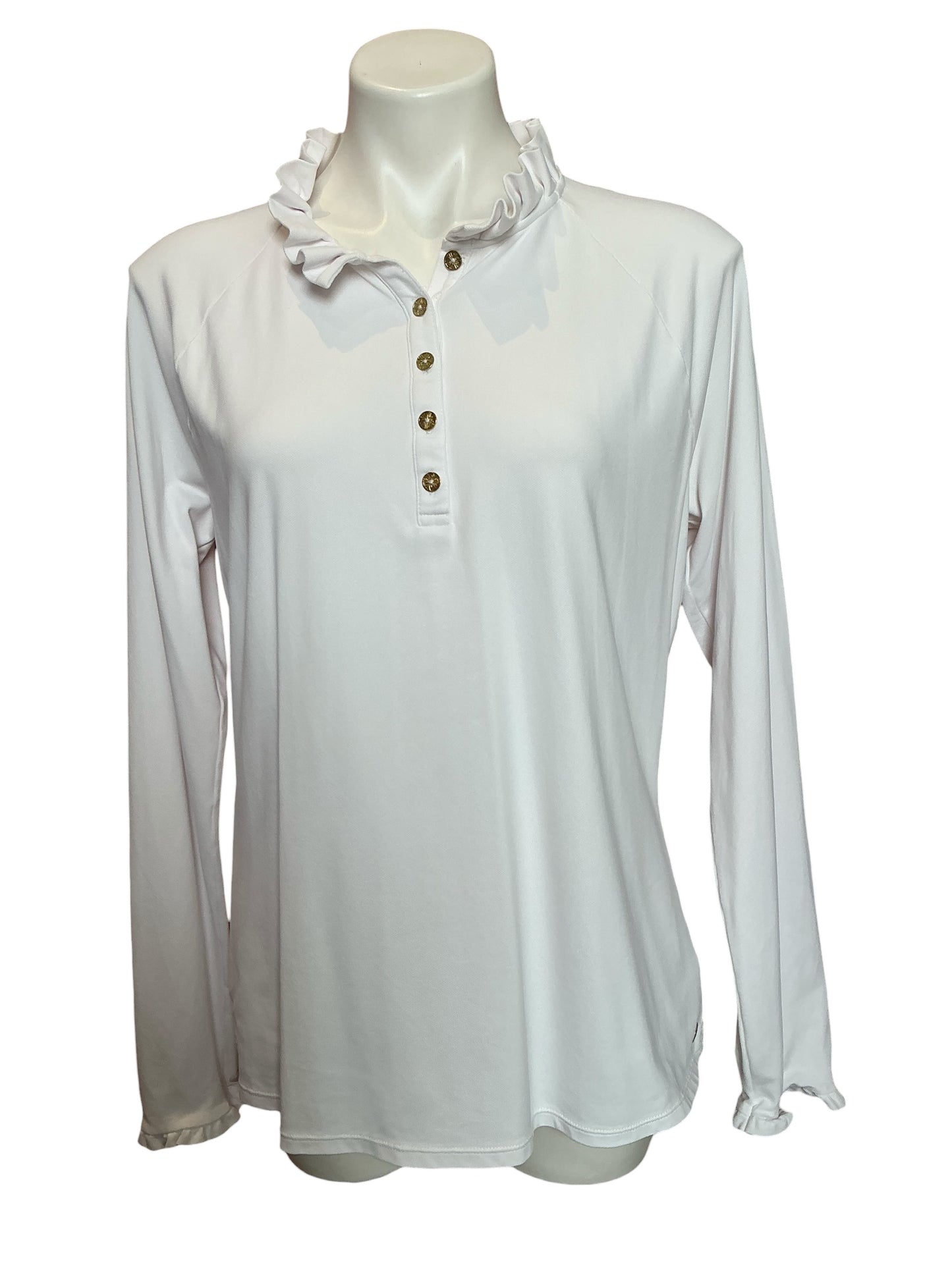 Lilly Pulitzer Hutton Polo Resort White - Size XL