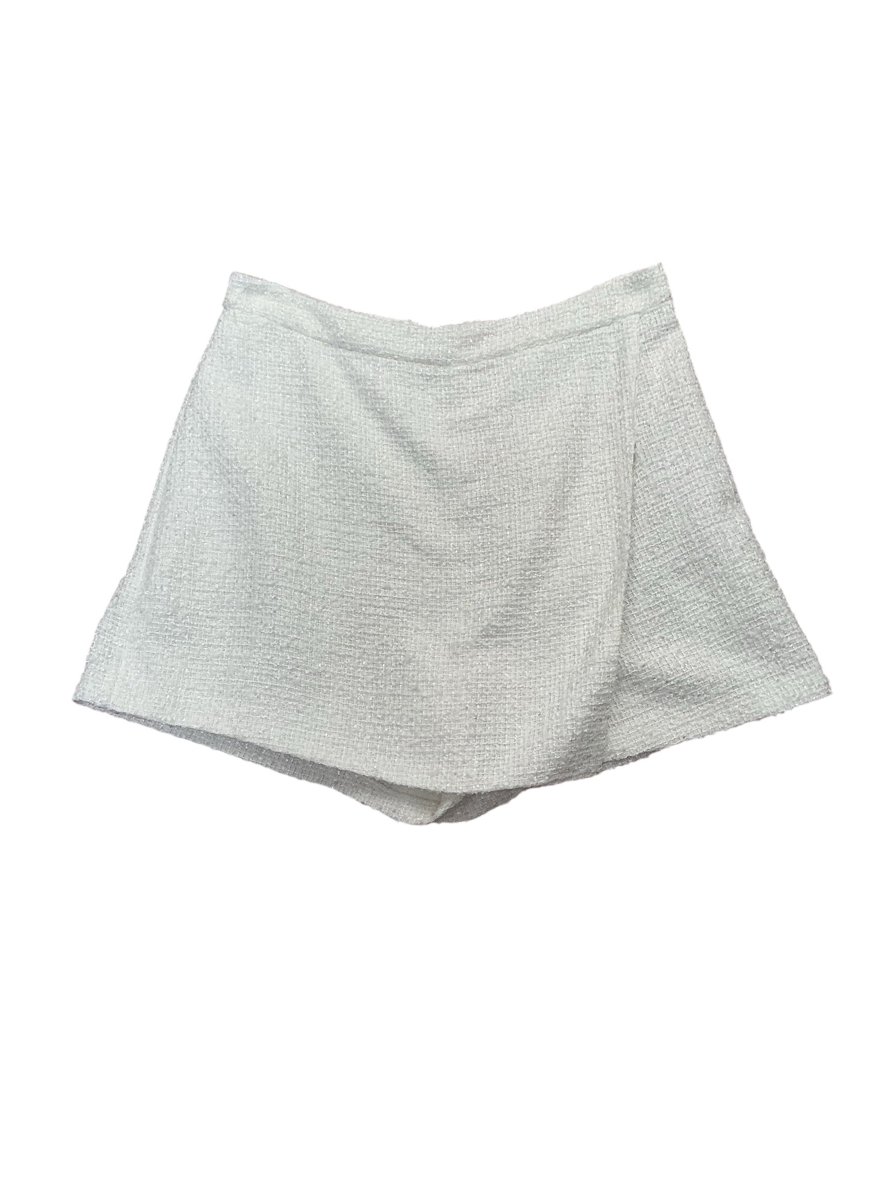 Lilly Pulitzer NWT Ibon Mini Skort Resort White Swirl Boucle - Size 14