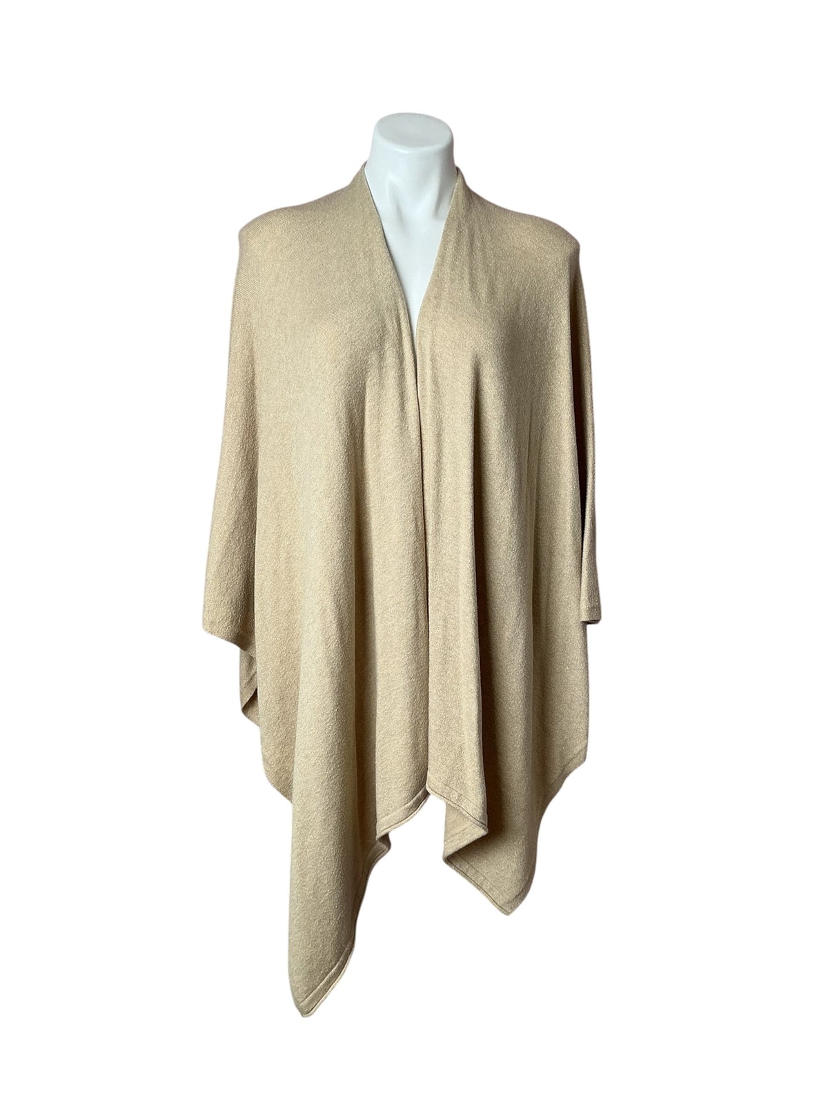 Lilly Pulitzer Terri Cashmere Wrap Heathered Sand Bar Metallic - ONE SIZE