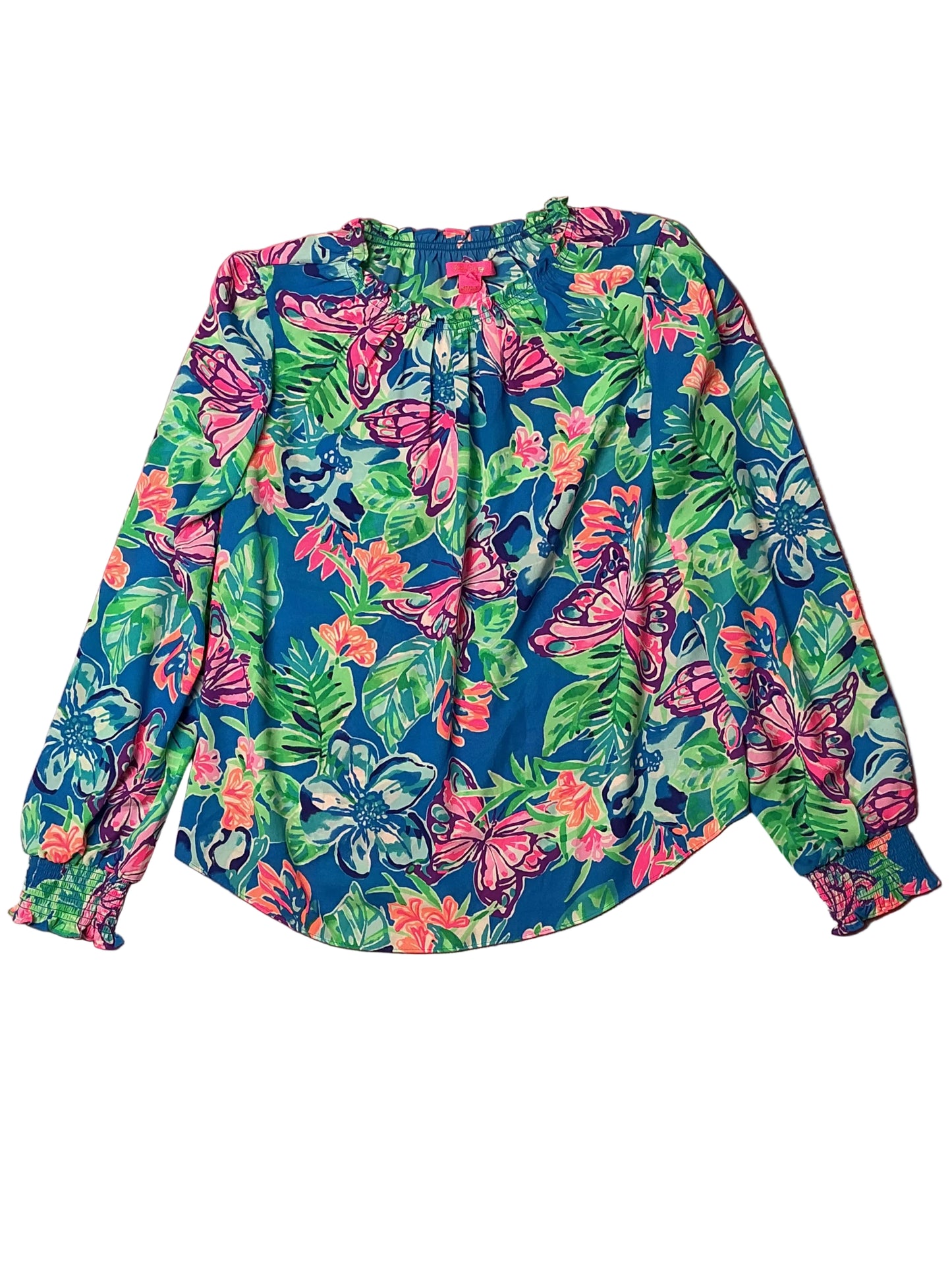 Lilly Pulitzer Long Sleeve Blouse - Size S