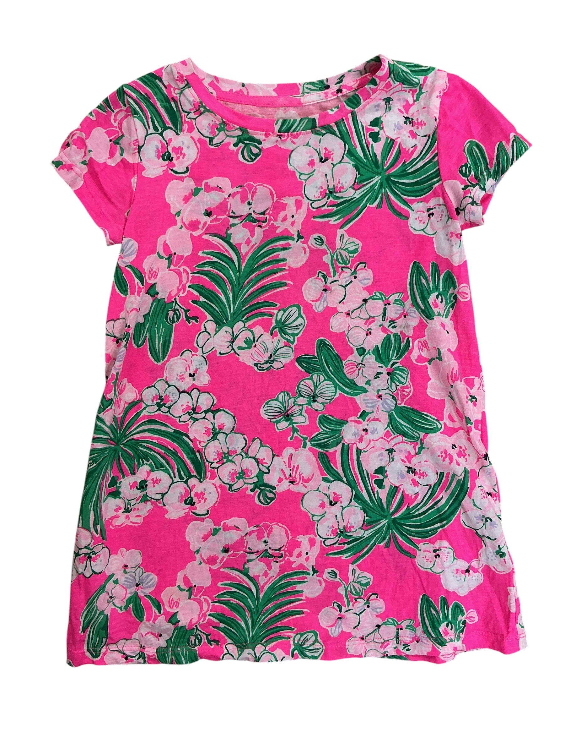 Lilly Pulitzer Kids Girls Mini Cody Dress Roxie Pink Worth A Look - Size XS 2-3