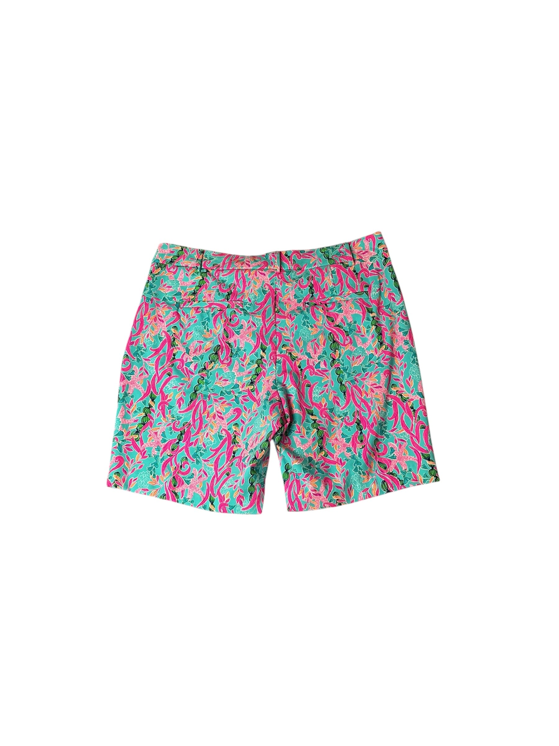 Lilly Pulitzer Bermuda Shorts Seaweed Samba - Size 16