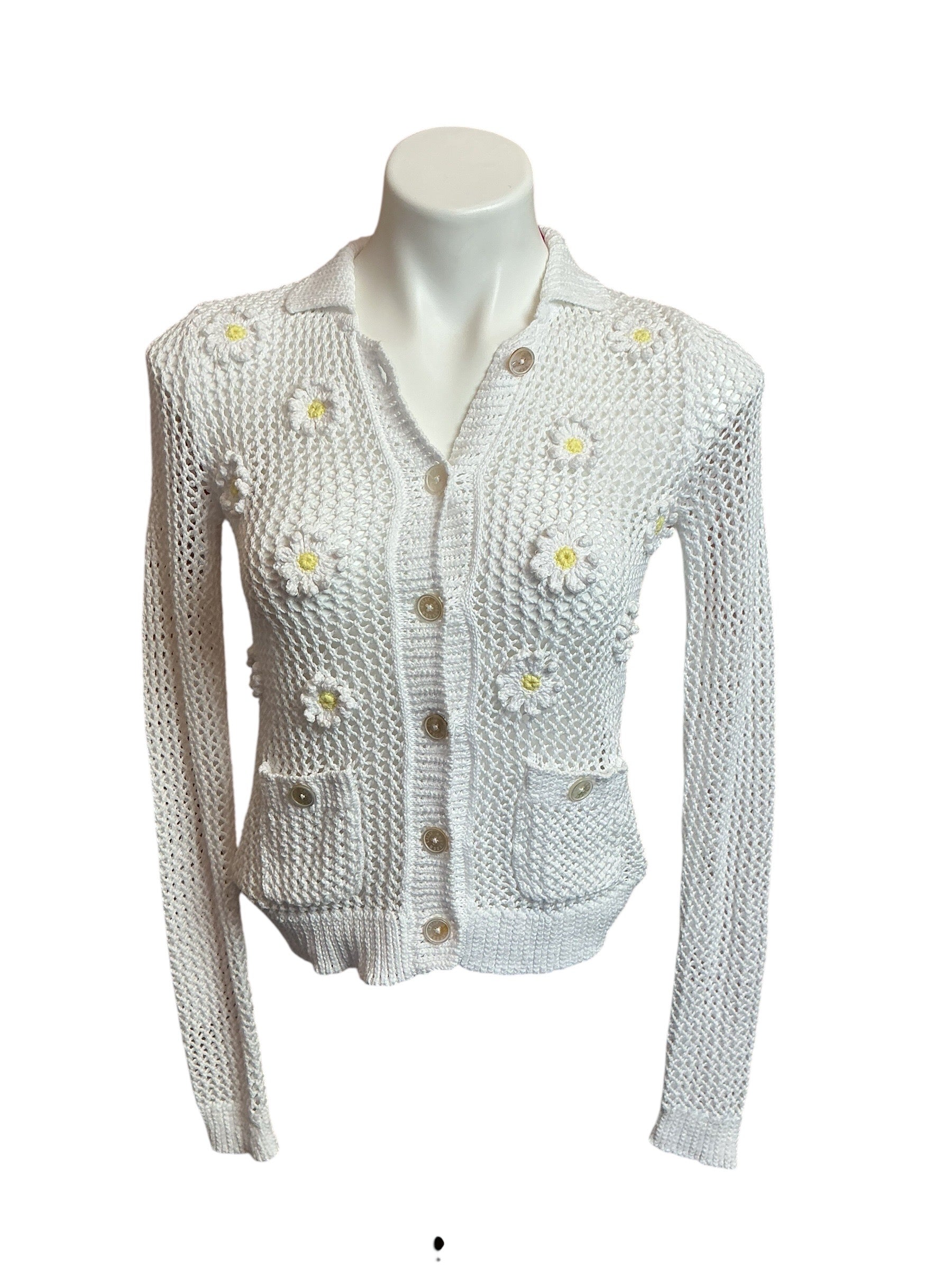 Lilly Pulitzer Cormac Mesh Sweater - Size XXS