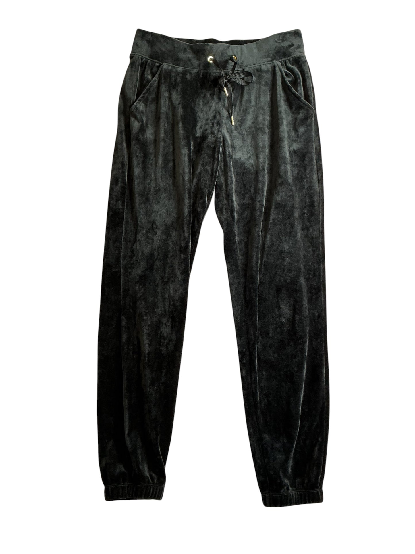 Lilly Pulitzer Mallie Velour Pant - Onyx - Size S