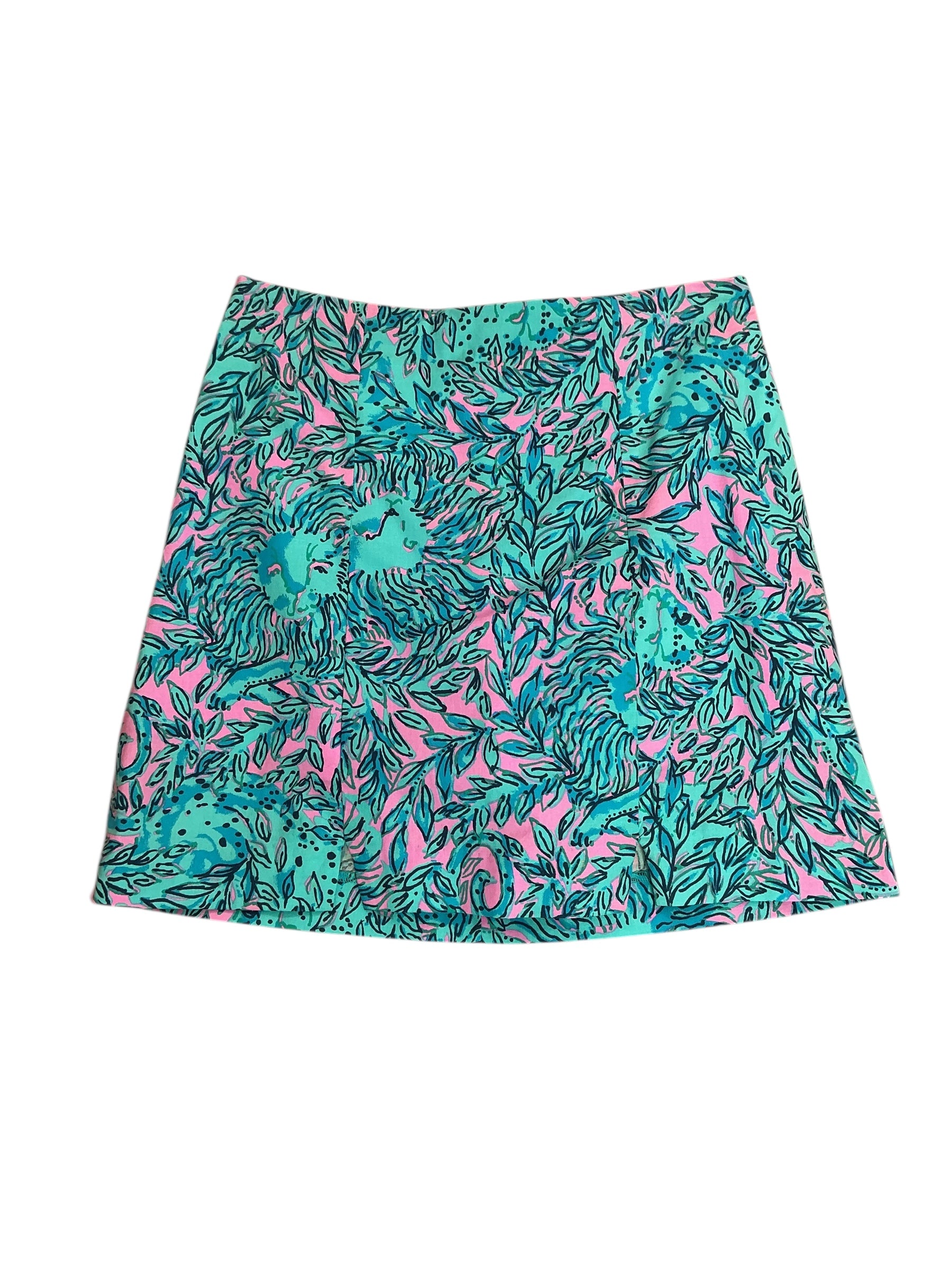 Lilly Pulitzer Mini Skort Sunnyside Lion - Size 2