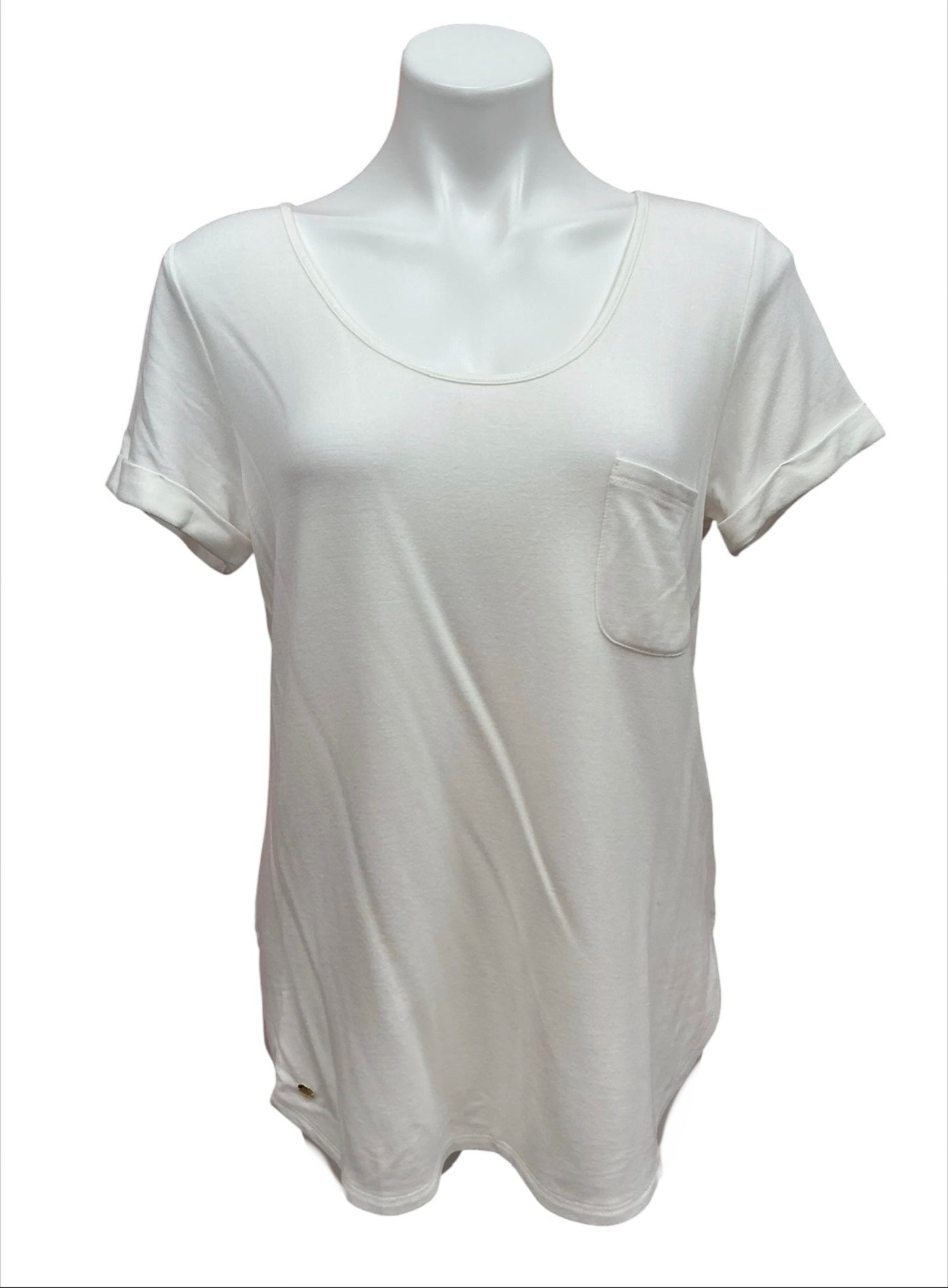 Lilly Pulitzer NWT Kerah Lounge Tee Shirt Resort White - Size M