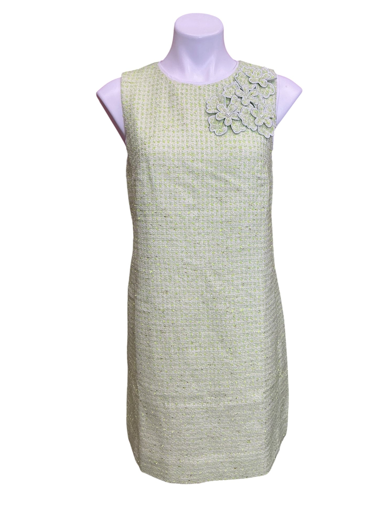 Lilly Pulitzer NWT Edita Boucle Shift Dress Crocodile Green X Fantasy Boucle - Size 2