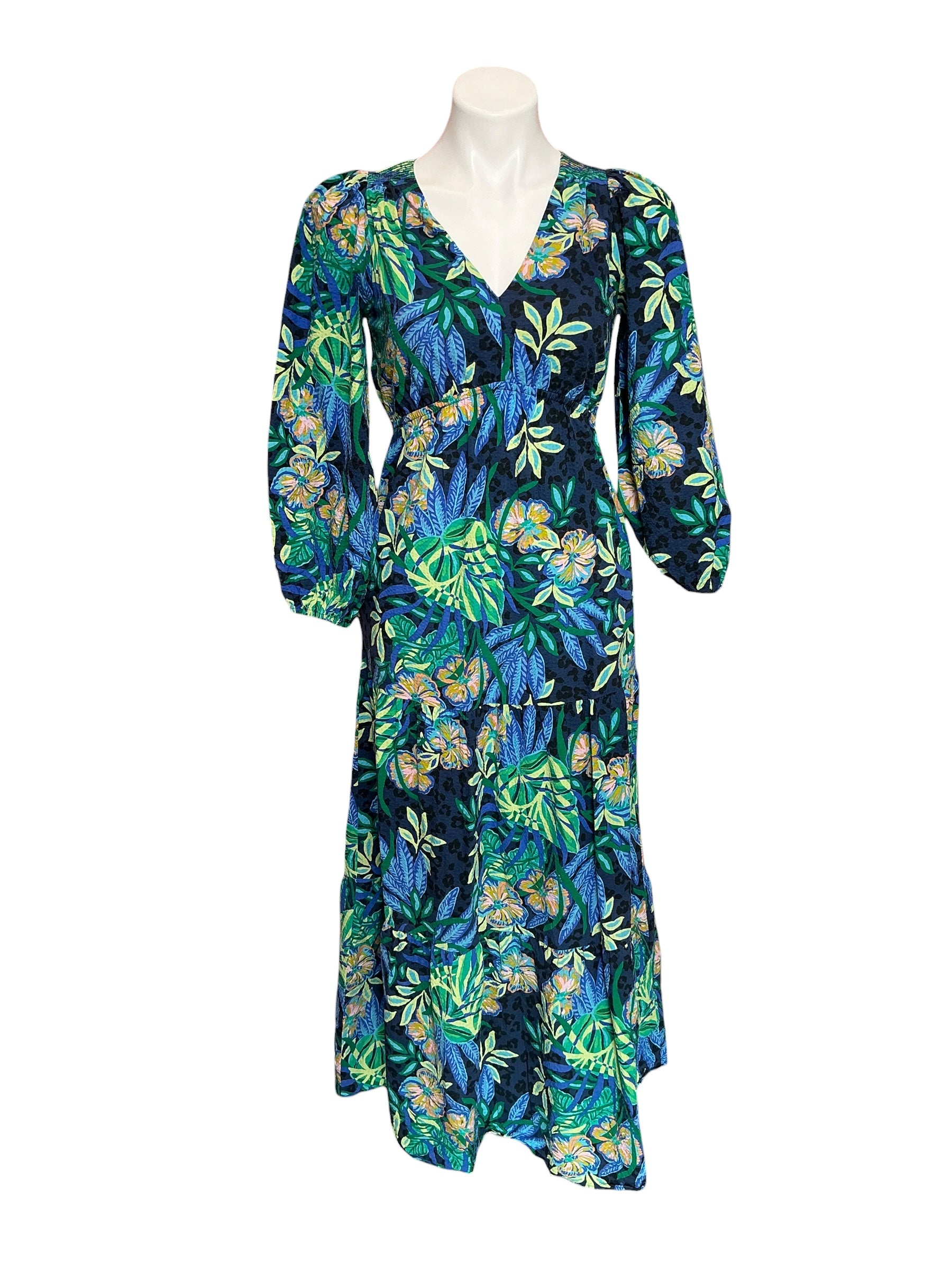 Lilly Pulitzer Deacon Maxi Dress Multi The Hottest Spot - Size 00