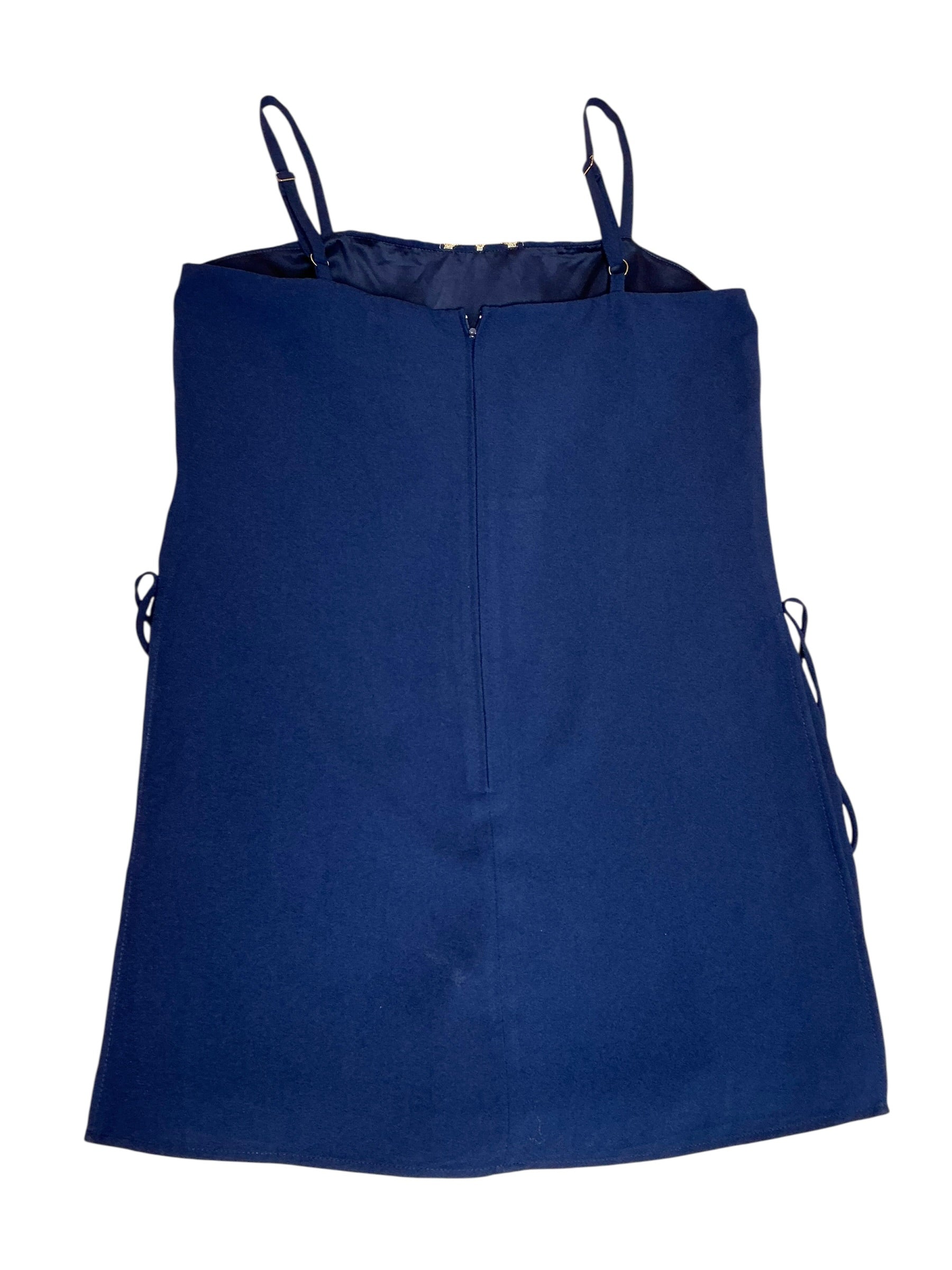 Lilly Pulitzer Sahar Romper True Navy - Size 12