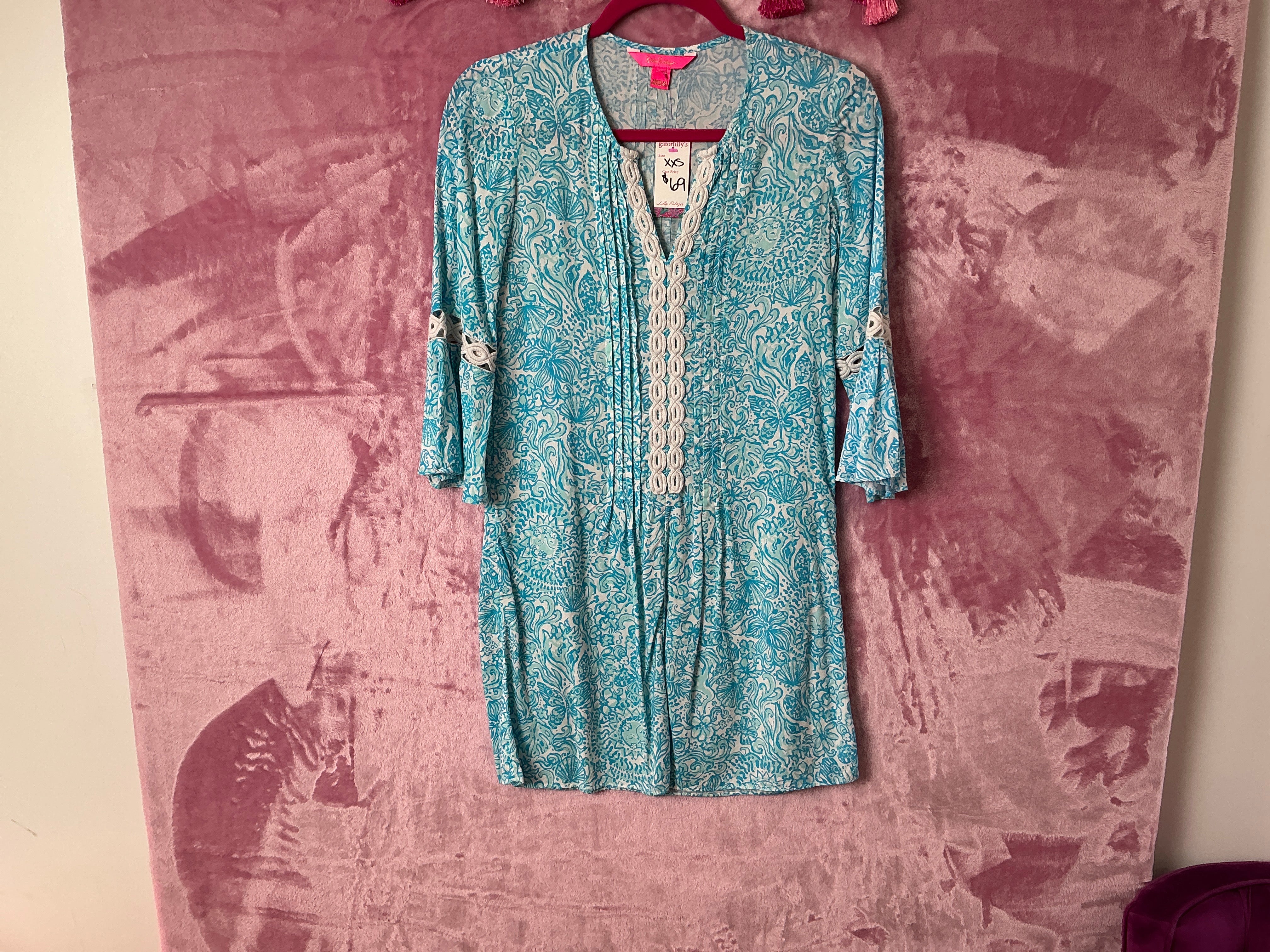 Lilly Pulitzer Hollie Tunic Dress - Took me by Sunrise - Size XXS