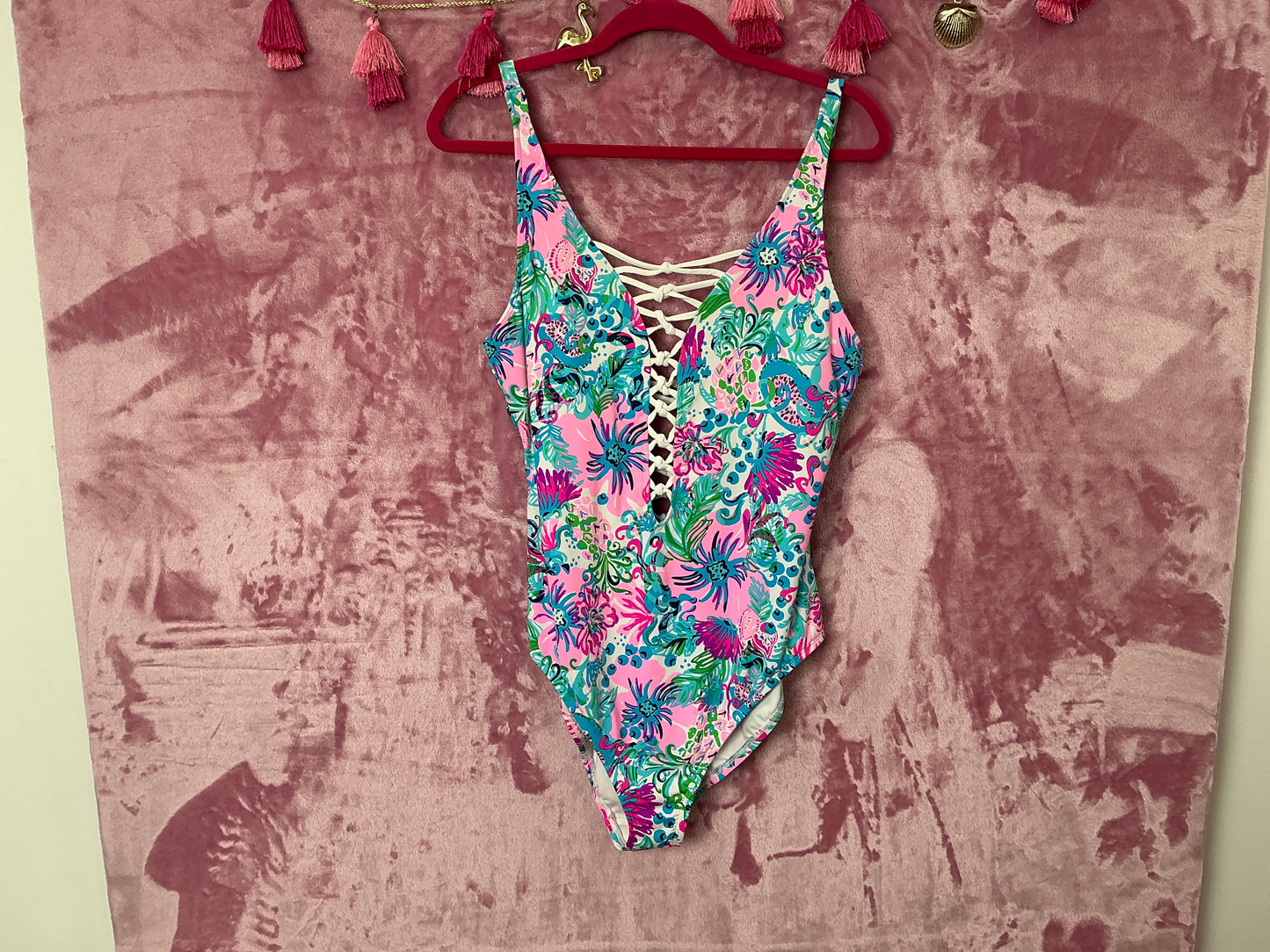 Lilly Pulitzer Bathing Suit - Size 16