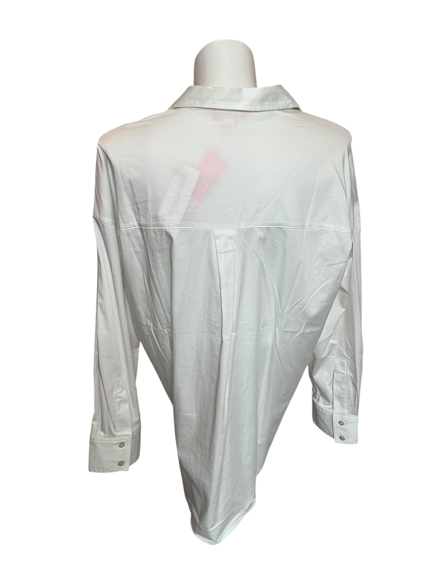Lilly Pulitzer NWT Stevey Relaxed Button Up Resort White - XL