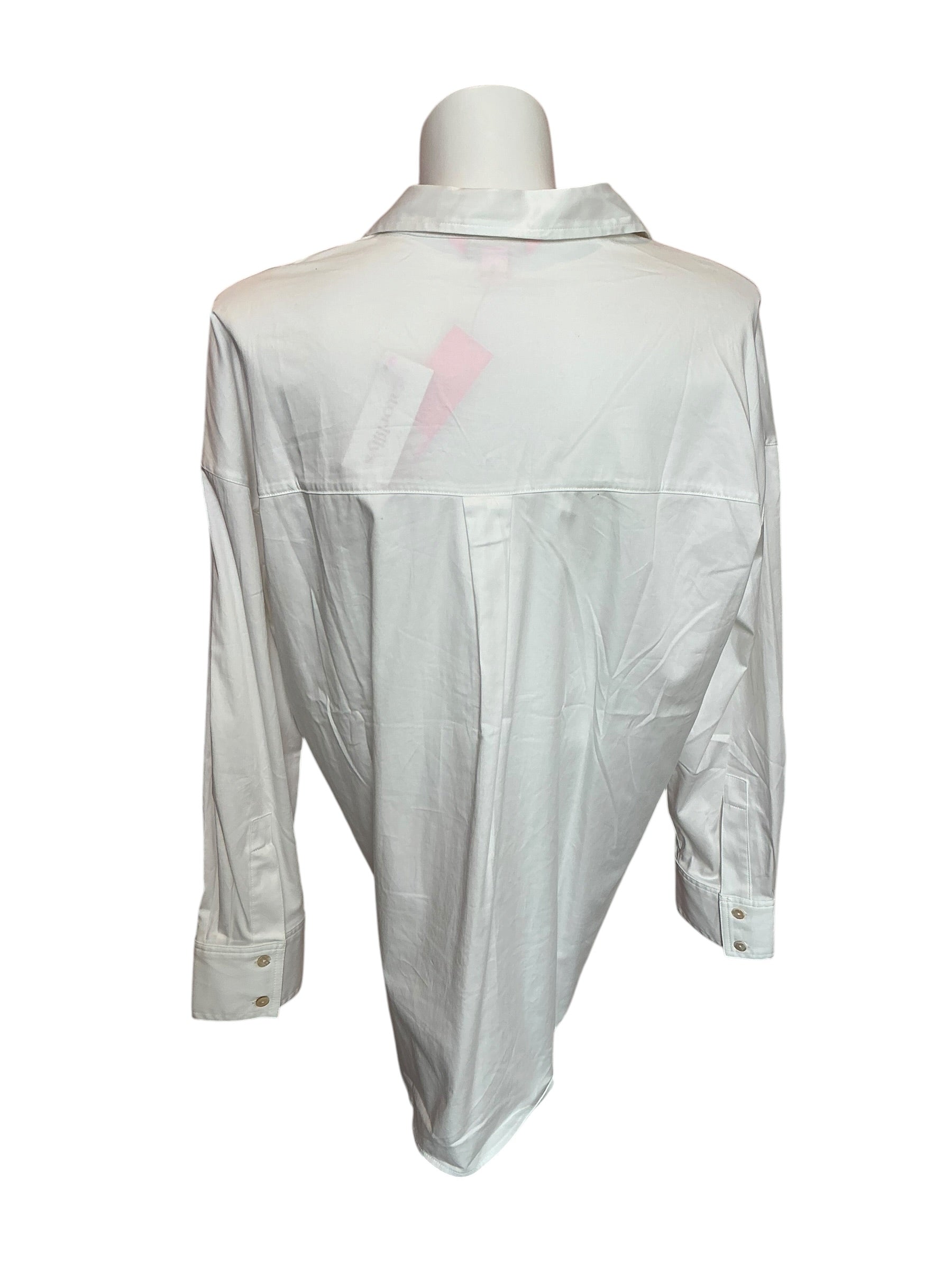 Lilly Pulitzer NWT Stevey Relaxed Button Up Resort White - XL
