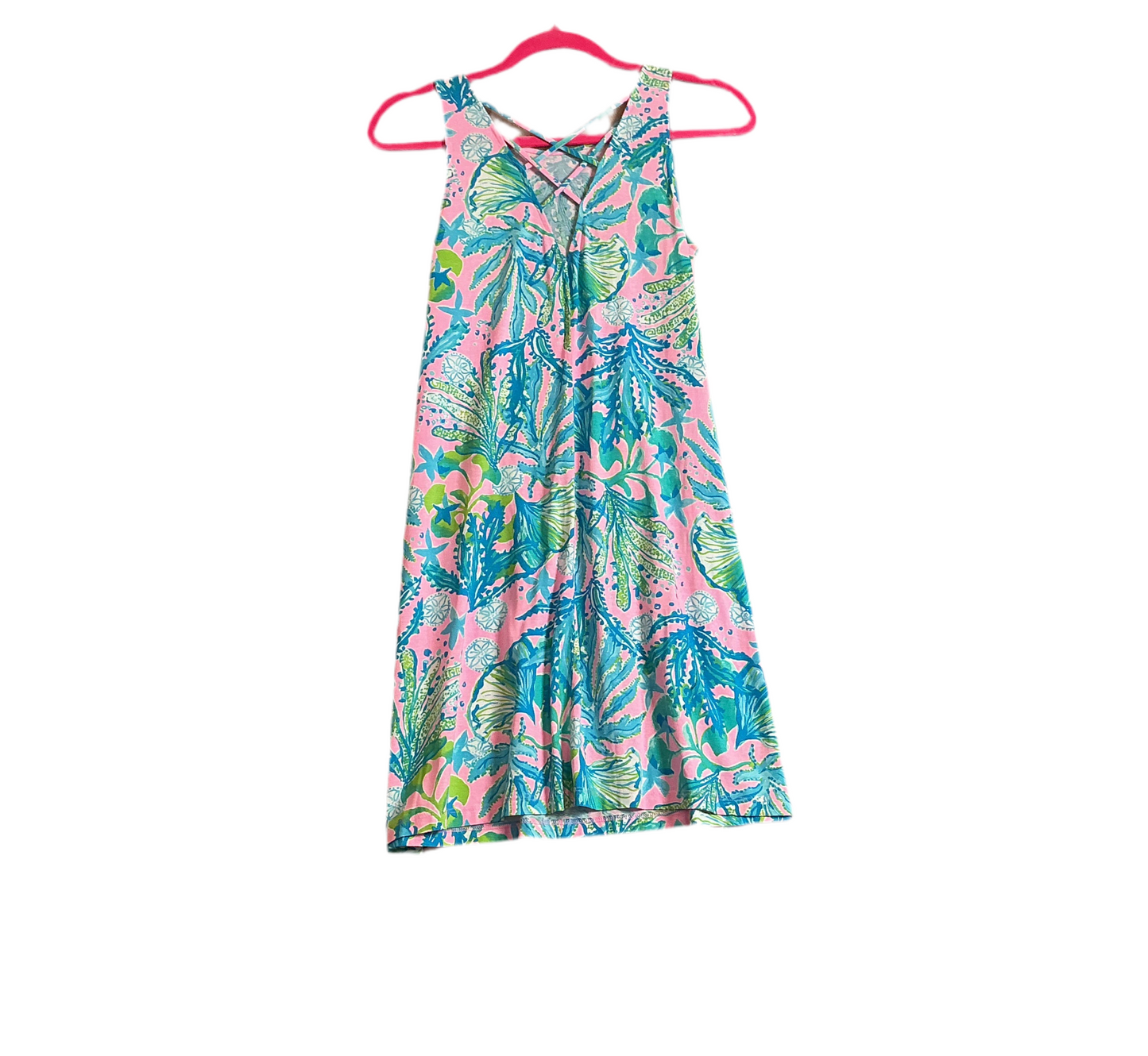 Lilly Pulitzer Kristen swing dress in the "Mandevilla Baby" print - Size XS