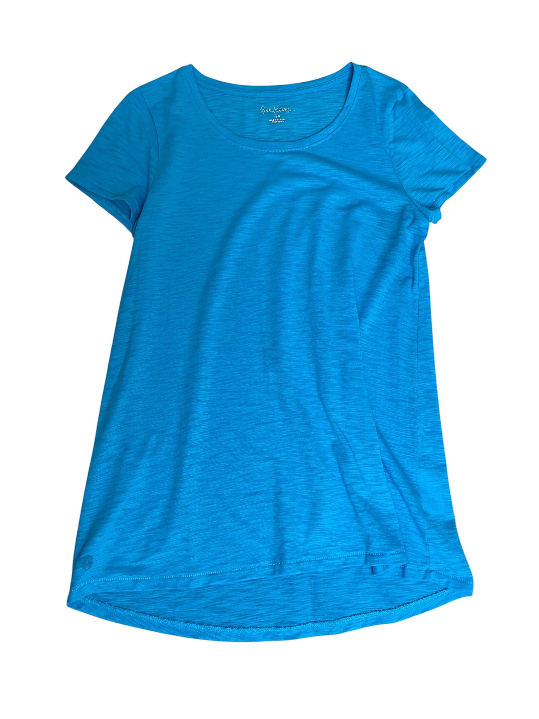 Lilly Pulitzer Etta Scoop Neck Barton Blue - Size XS