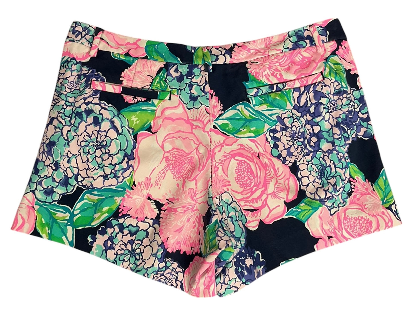 Lilly Pulitzer Callahan Shorts Tidal Wave Pans Garden - Size 12
