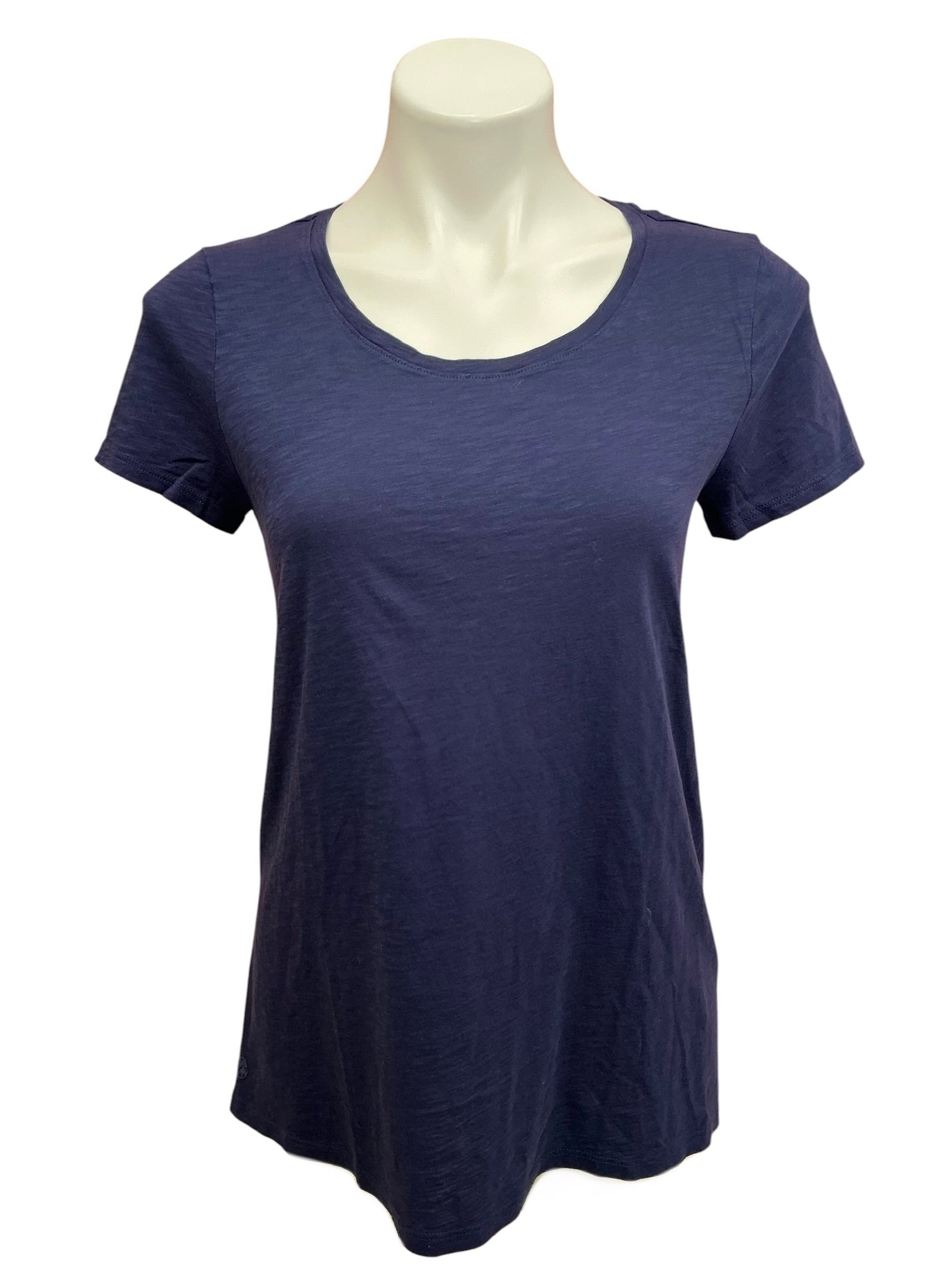 Lilly Pulitzer NWT Etta Scoop Neck Top True Navy - Size S