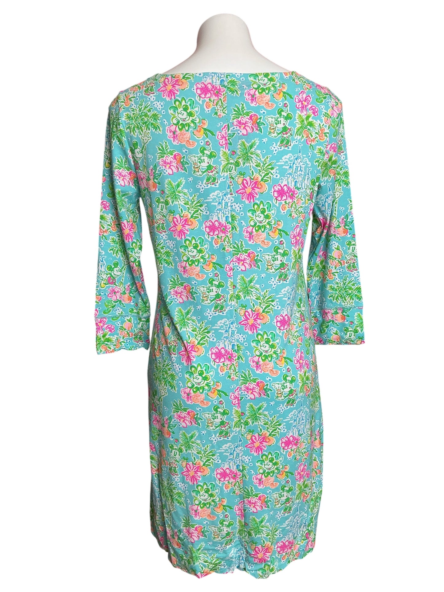 Lilly Pulitzer X Disney NWT Sophie Dress Blue Ibiza Lilly Loves Disney - Size L