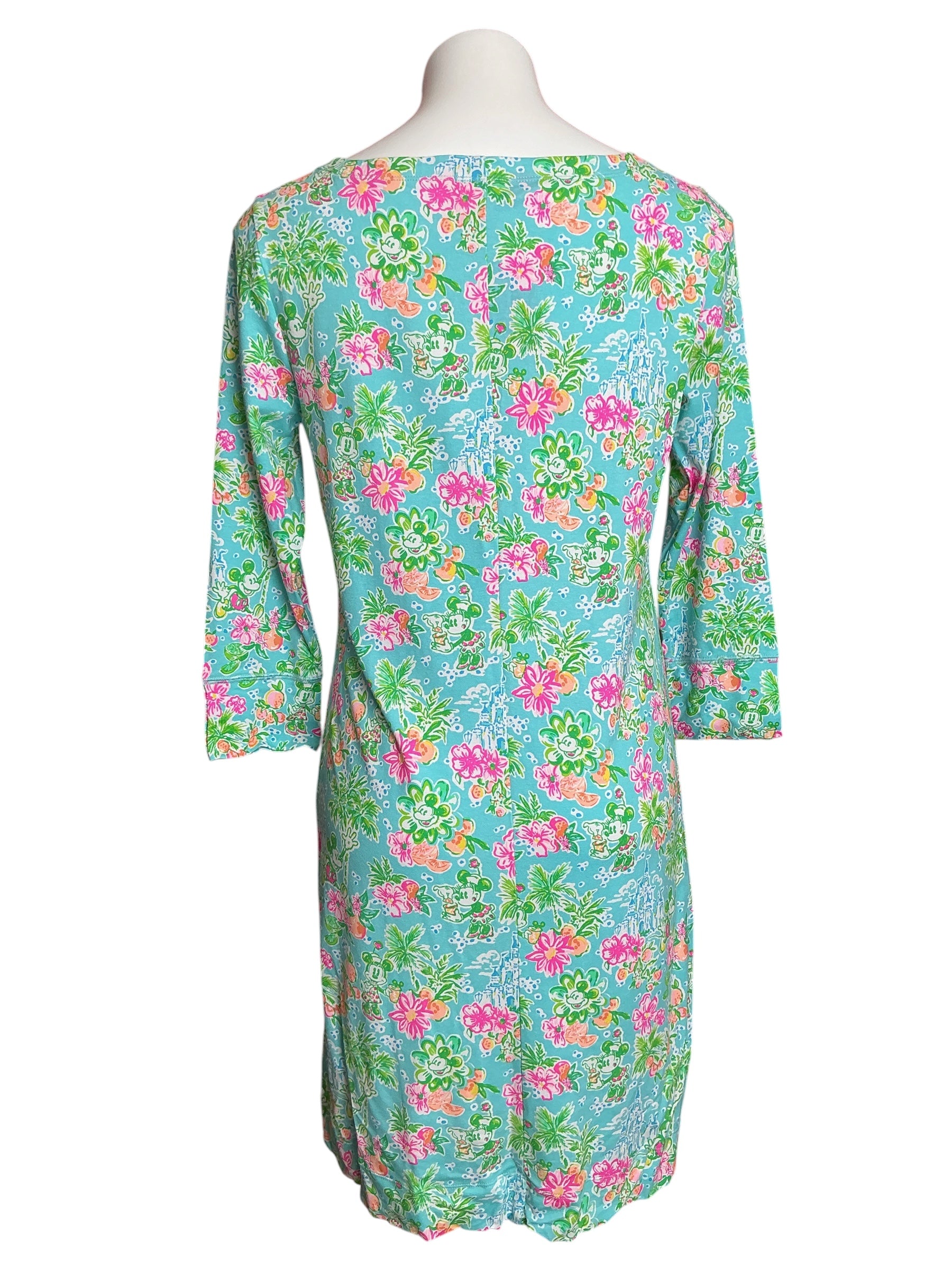 Lilly Pulitzer X Disney NWT Sophie Dress Blue Ibiza Lilly Loves Disney - Size L