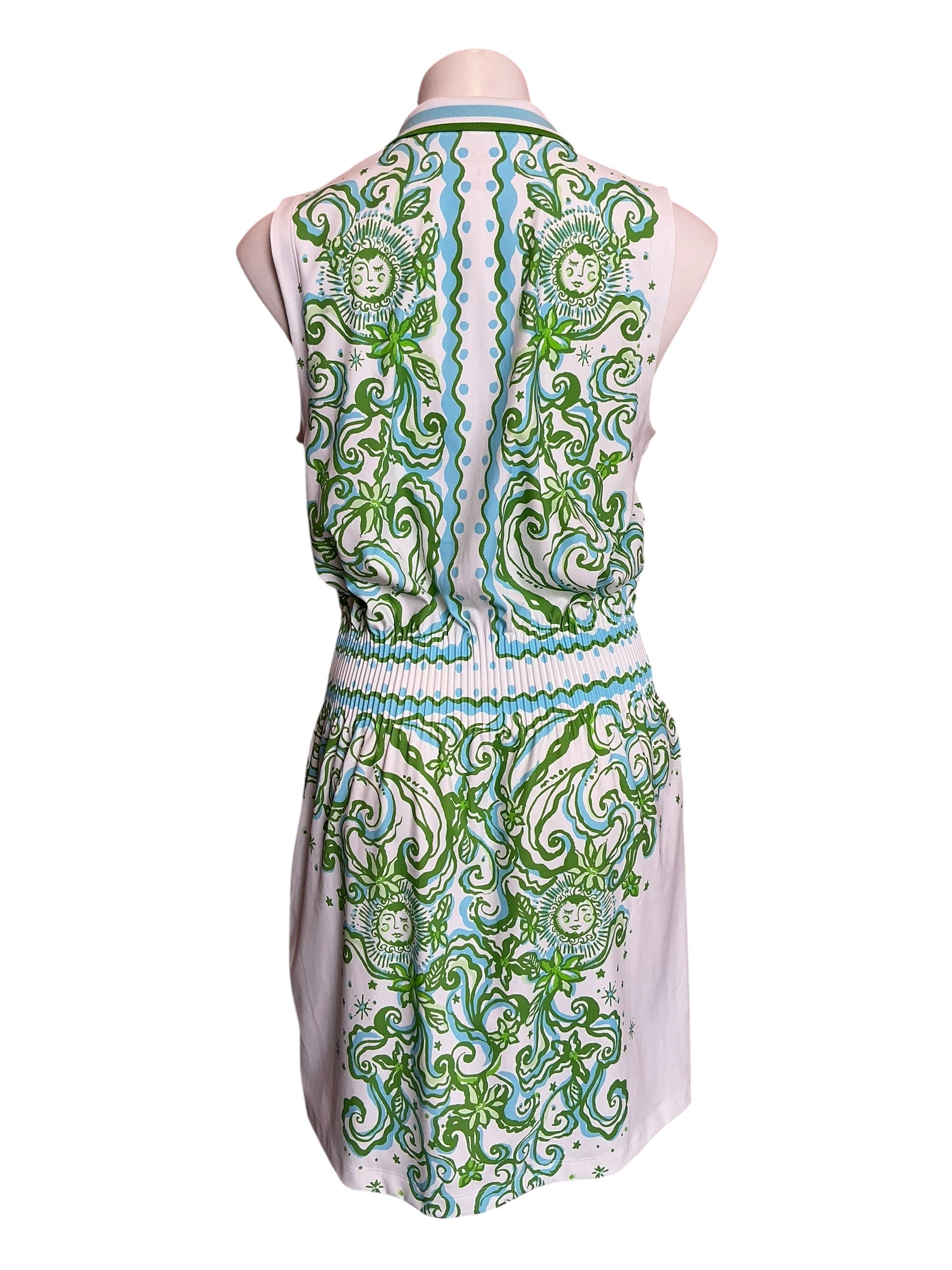 Lilly Pulitzer NWT Love Active Sleeveless Dress UPF 50+ SOL Mates Luxletic - Size L