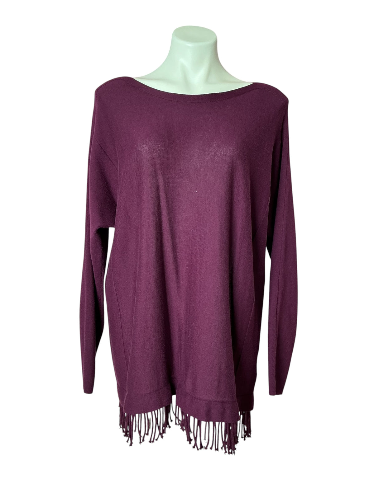 Lilly Pulitzer Glenda Sweater Cabernet Berry - Size XL