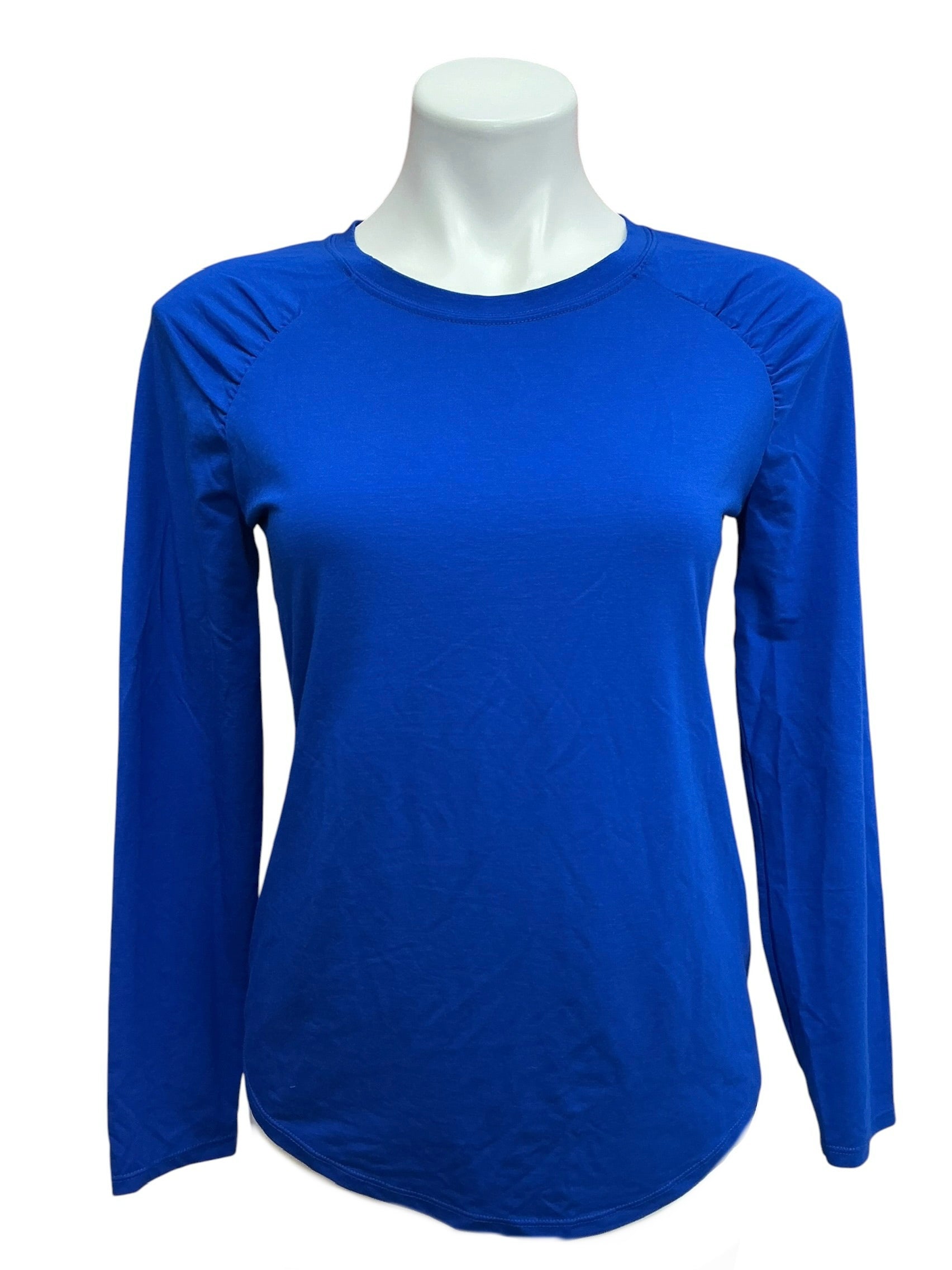 Lilly Pulitzer UPF 50+ Luxletic Westley Long Sleeve Active Tee Briny Blue - Size S