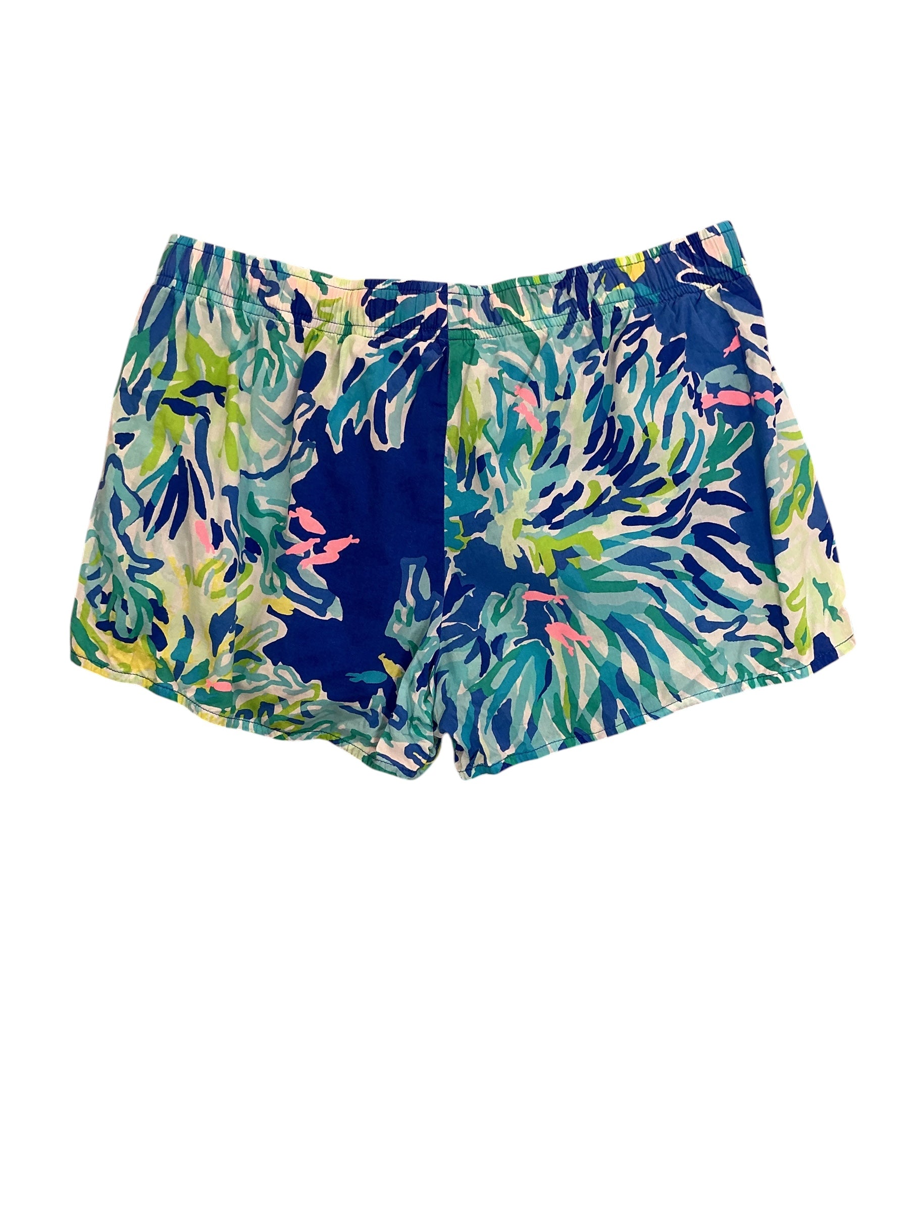 Lilly Pulitzer Ocean Trail Shorts Shell Of A Party - Size S