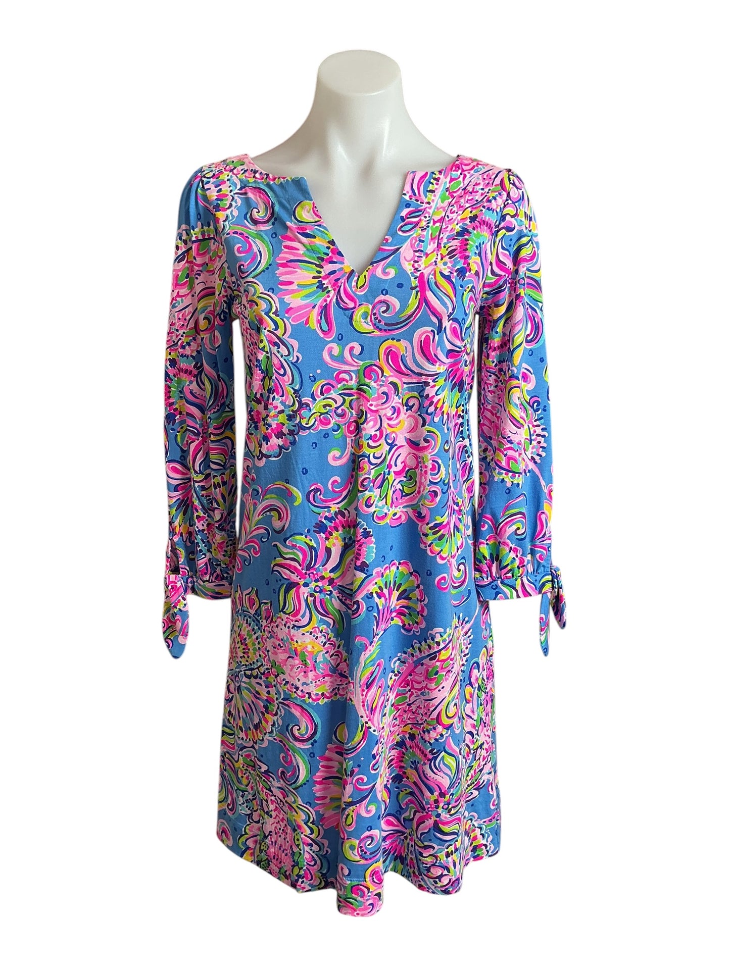 Lilly Pulitzer Cath Dress Take Me to the Sea - Size XS
