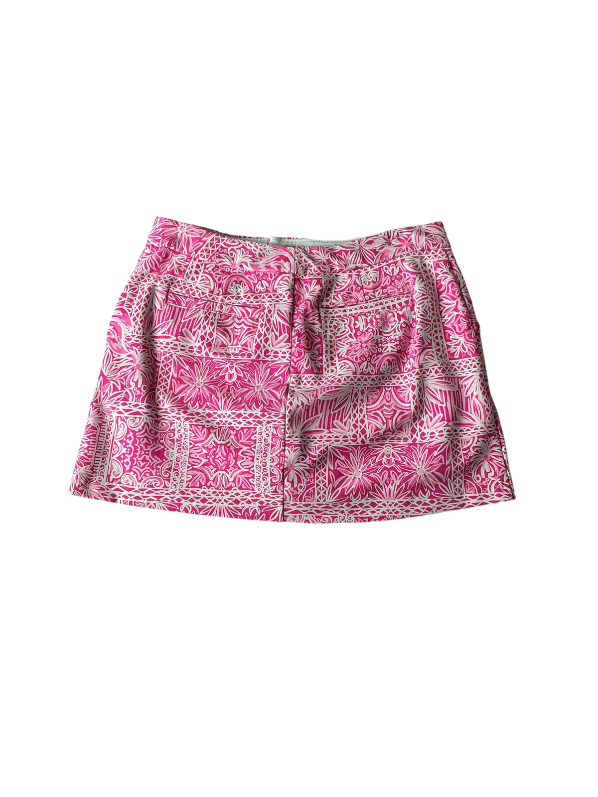 Lilly Pulitzer Colette Knit Skort Piñata Pink New Blooms on the Block - Size 4