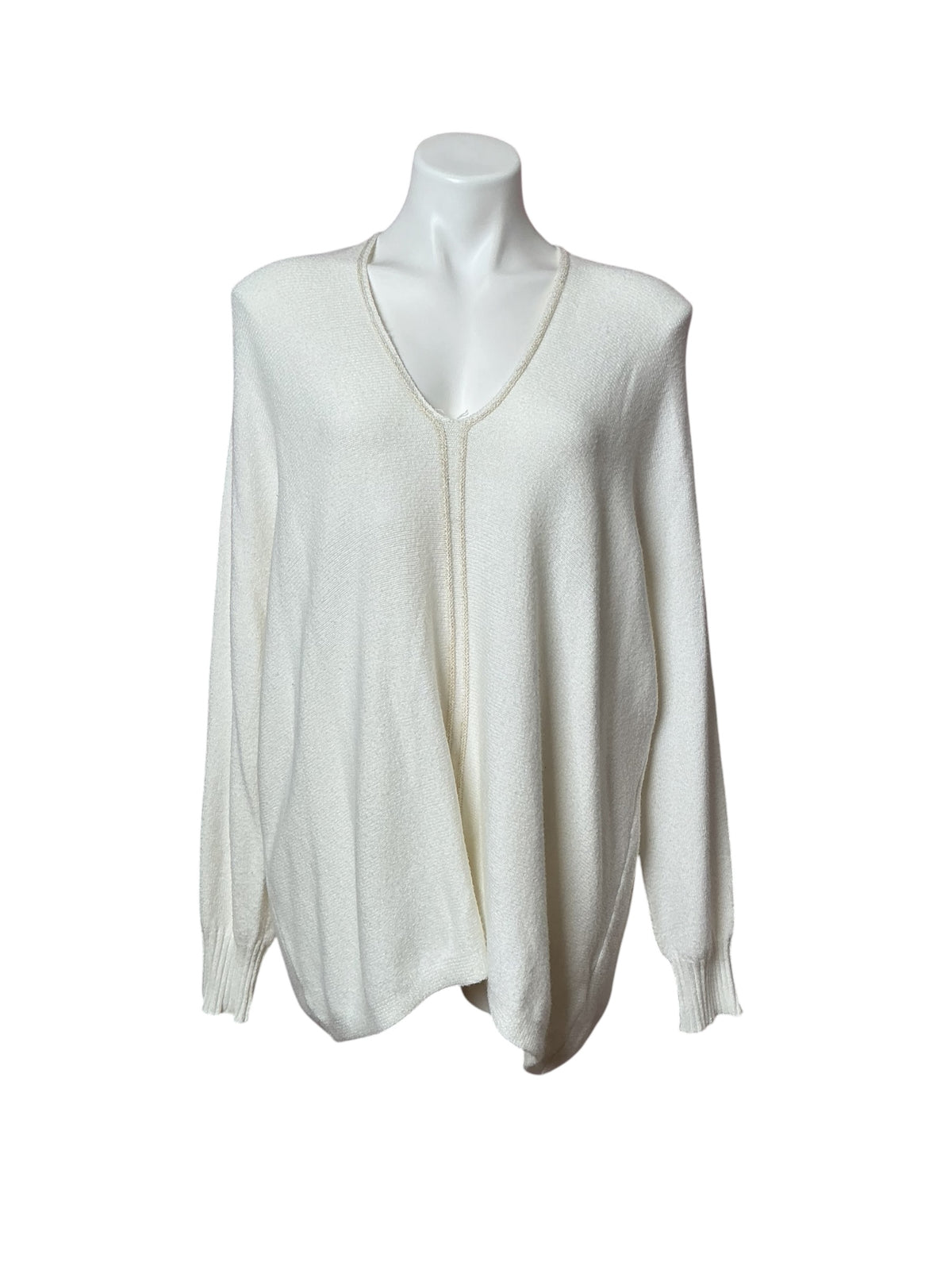 Lilly Pulitzer Stevie Dolman Sleeve Sweater Resort White - Size L