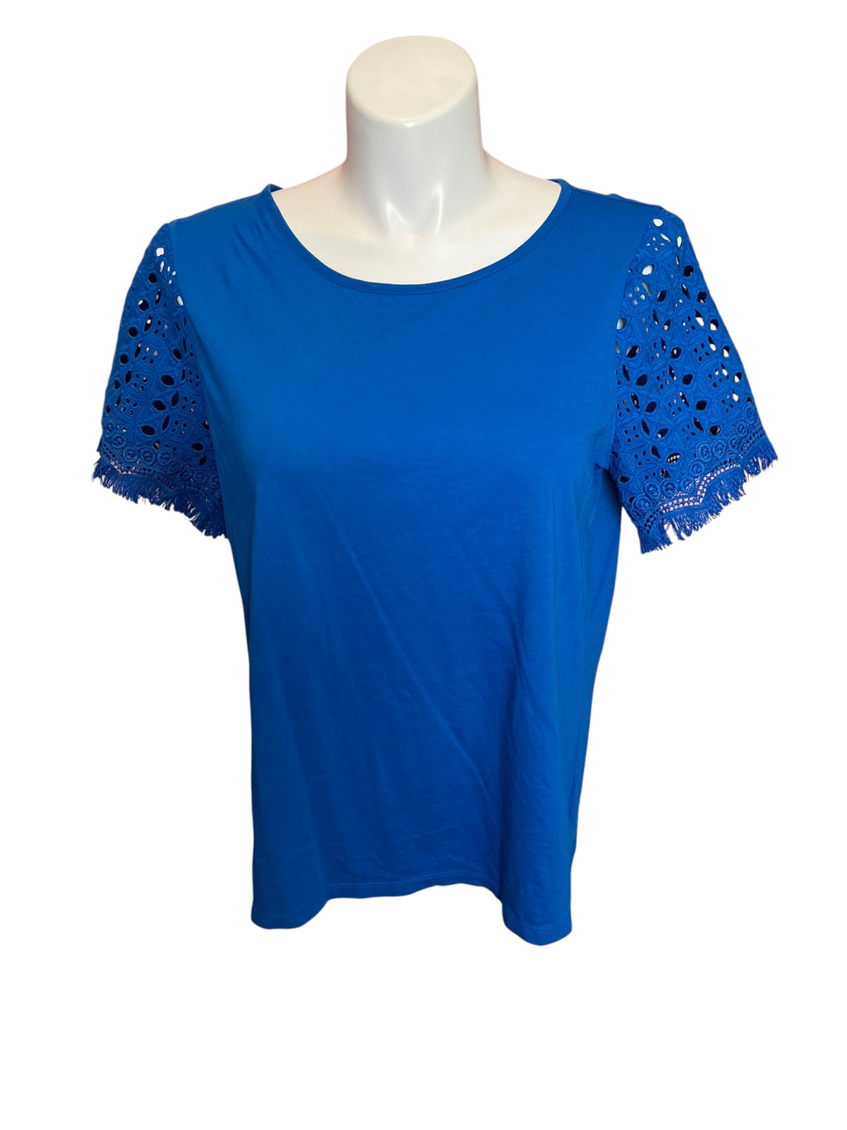 Lilly Pulitzer Lyonne Top Blue Fin - Size XL